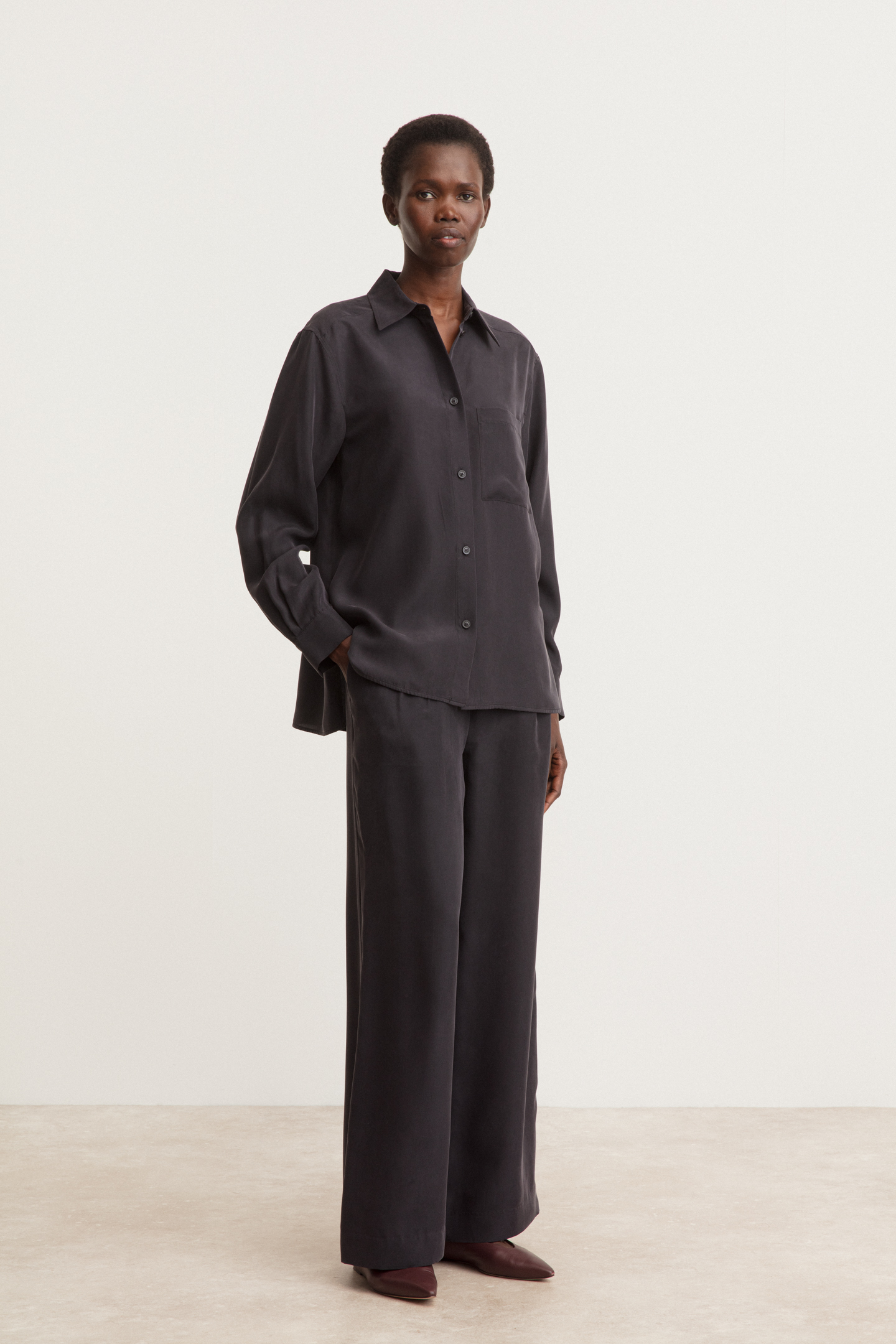 Seidenbluse