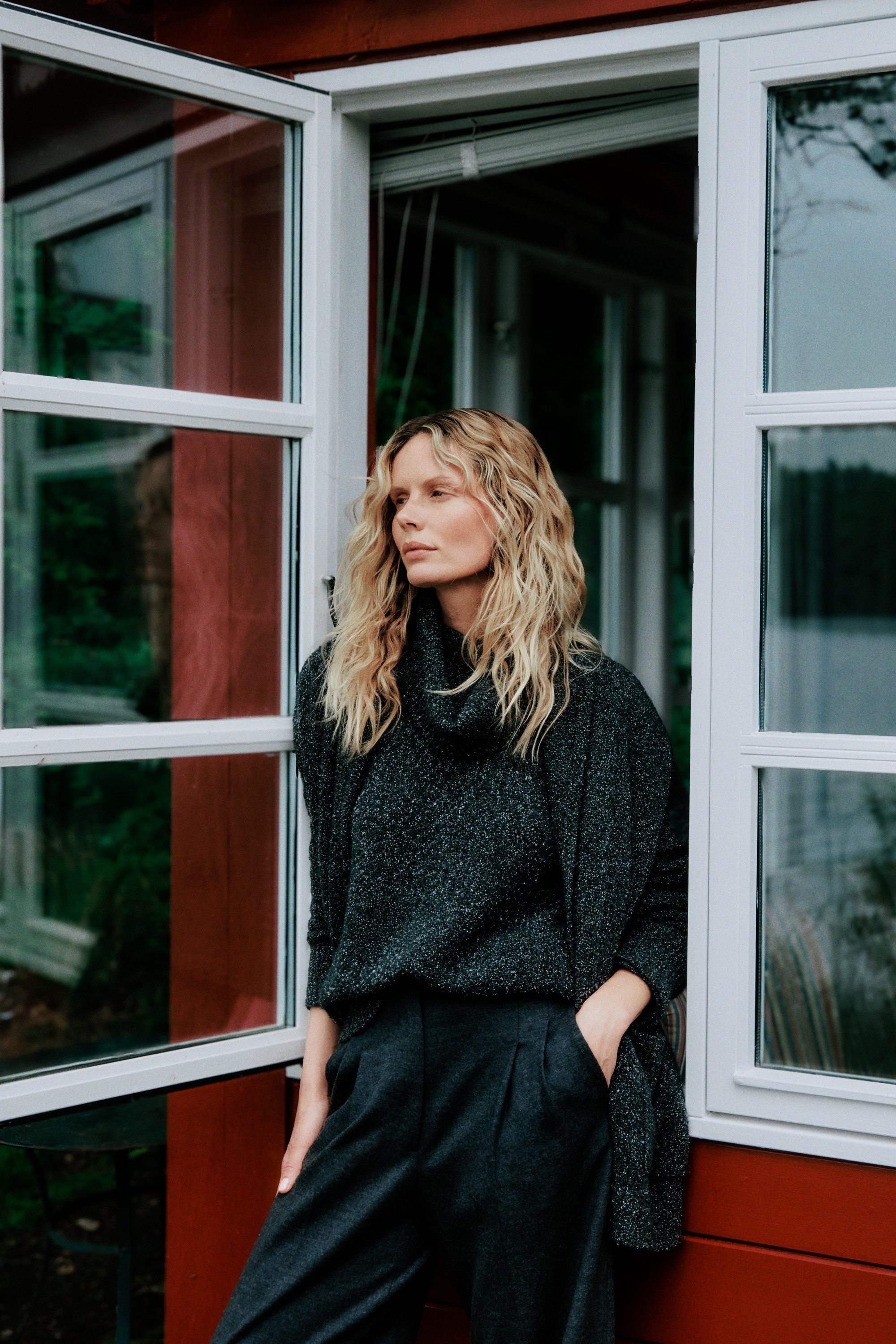 Seide-Cashmere Jacke