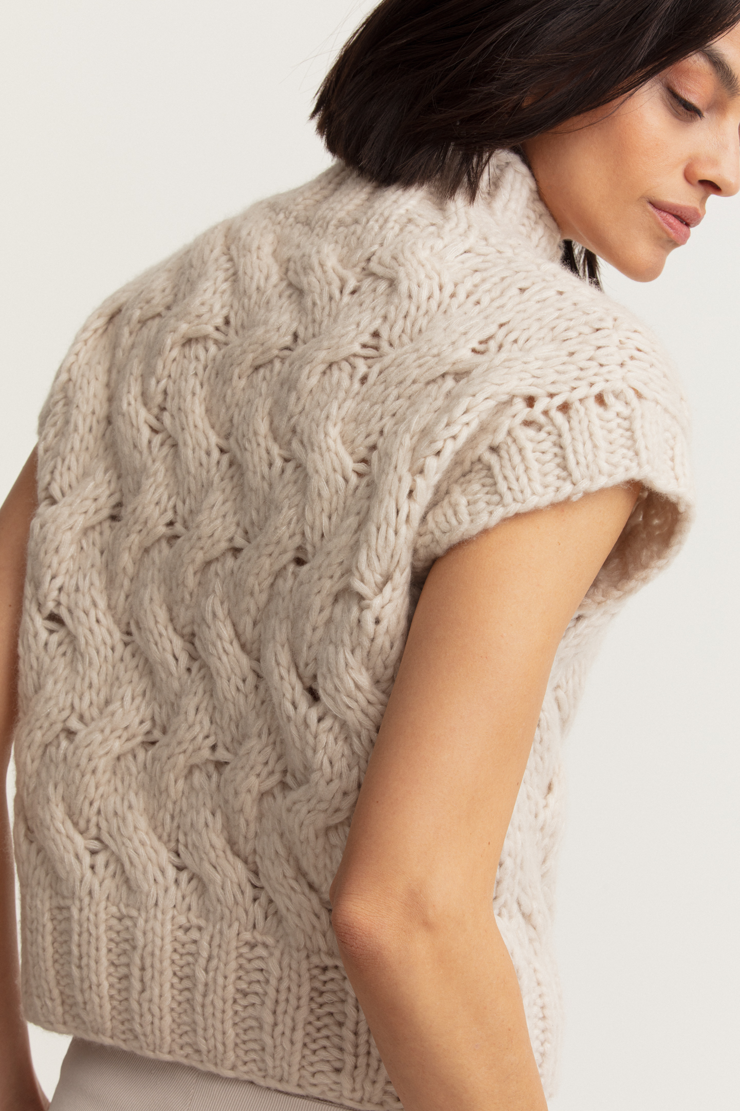Cashmere-Seide Pullunder