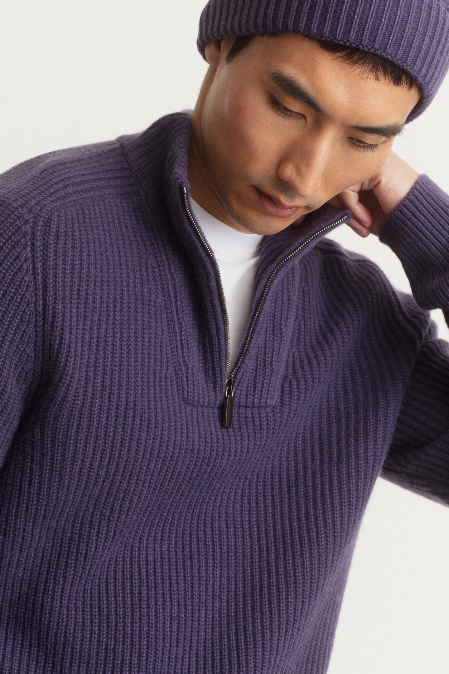 Stonewashed Cashmere Pullover