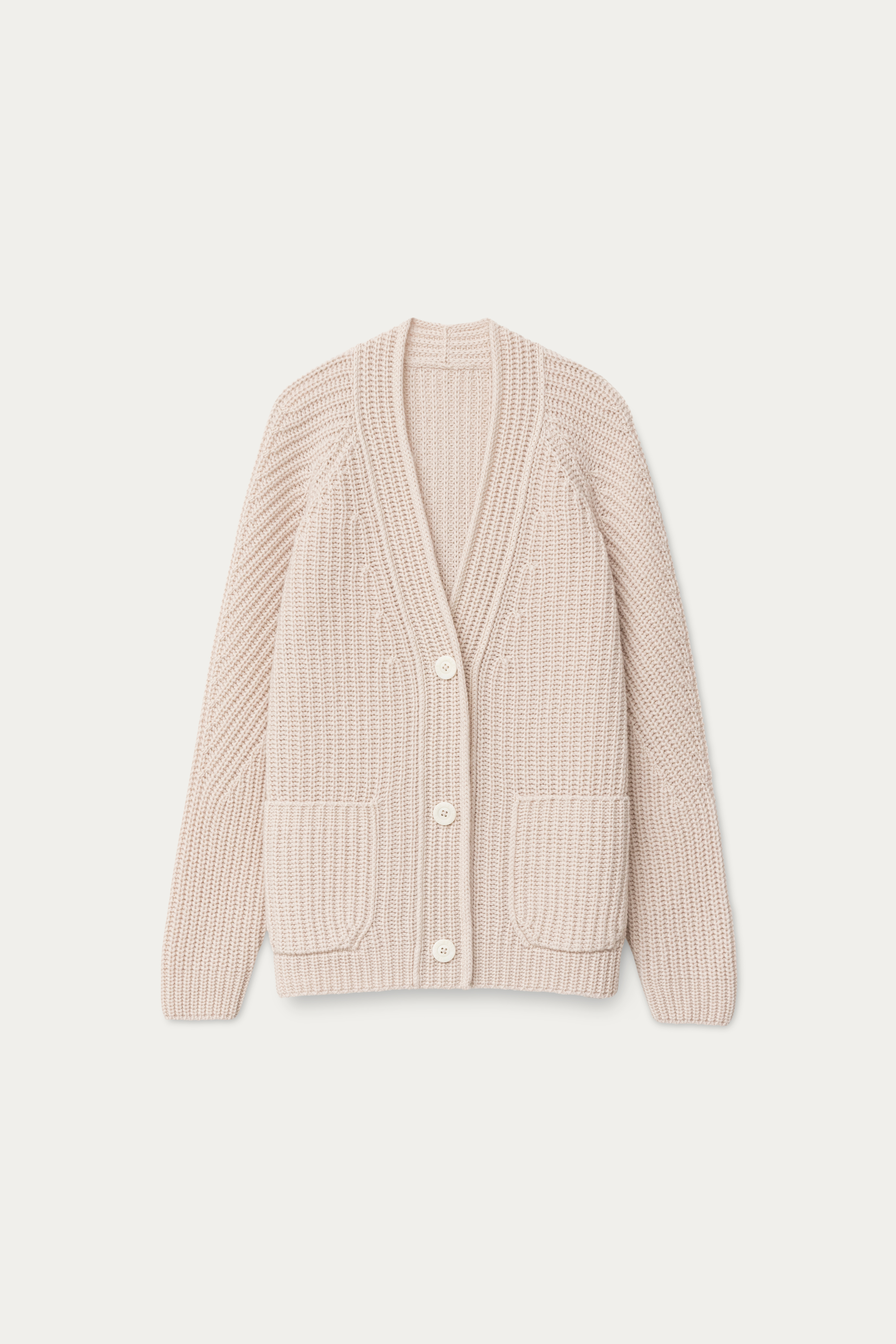 Stonewashed Cashmere Cardigan