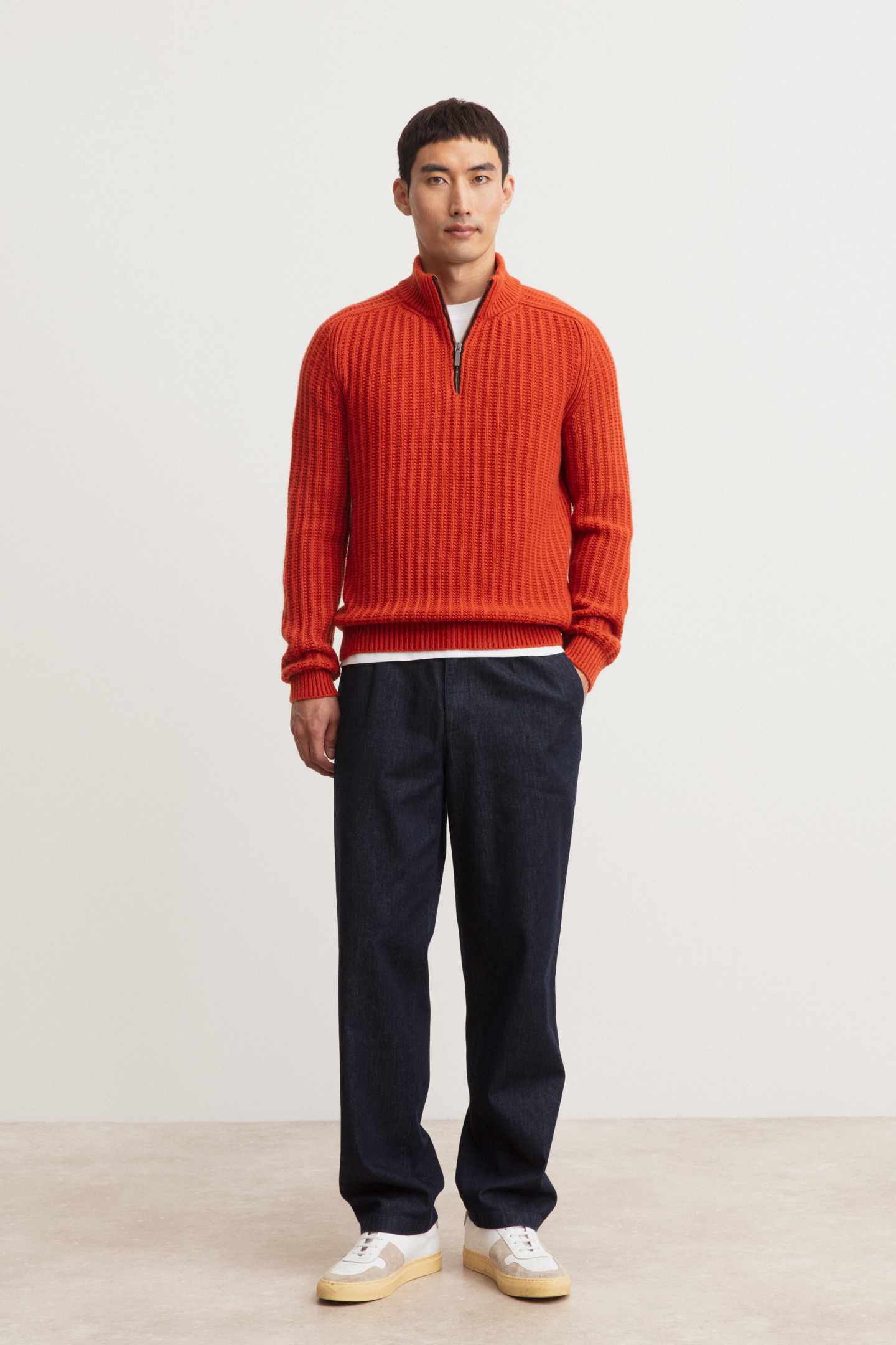 Stonewashed Cashmere Pullover