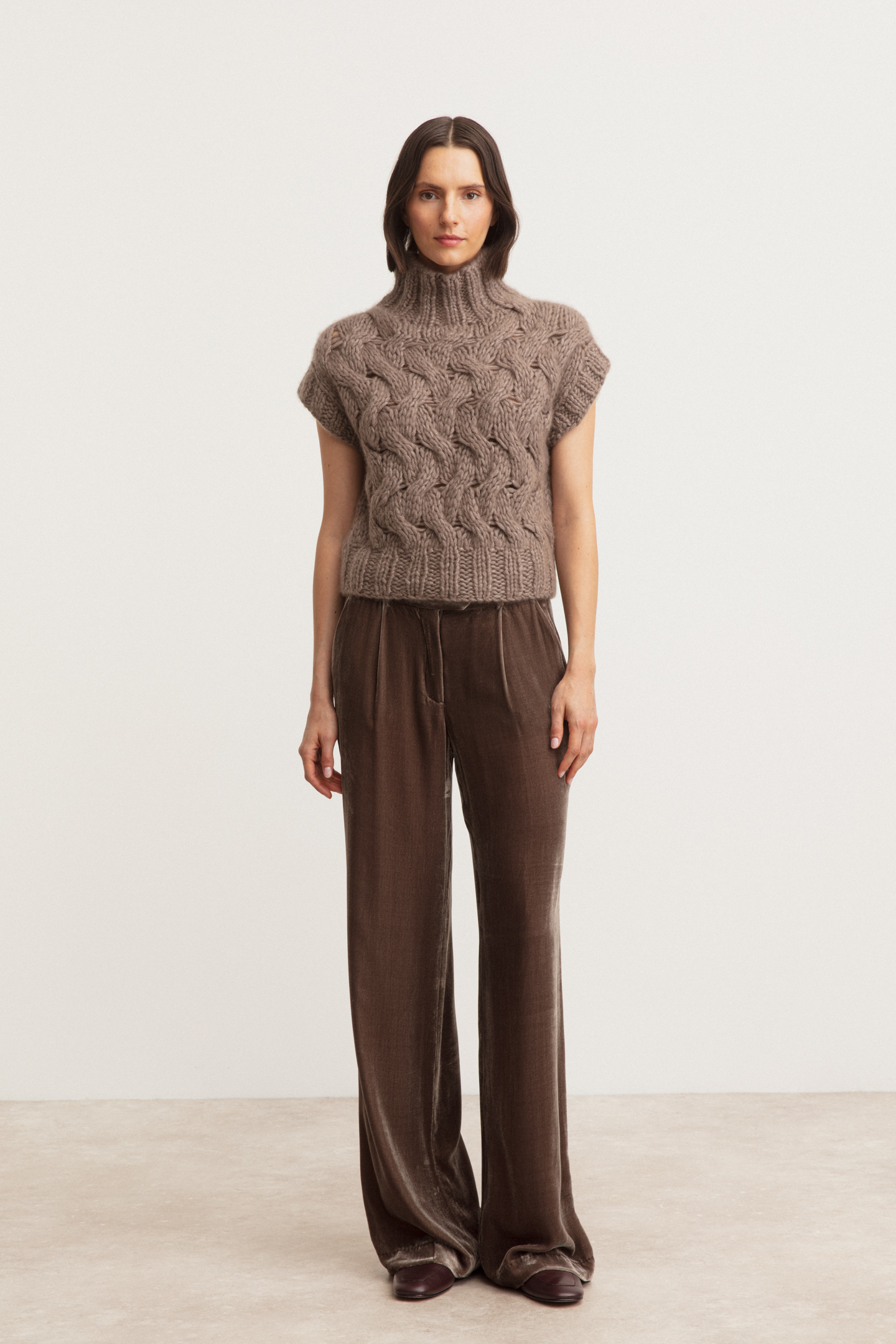 Cashmere-Seide Pullunder