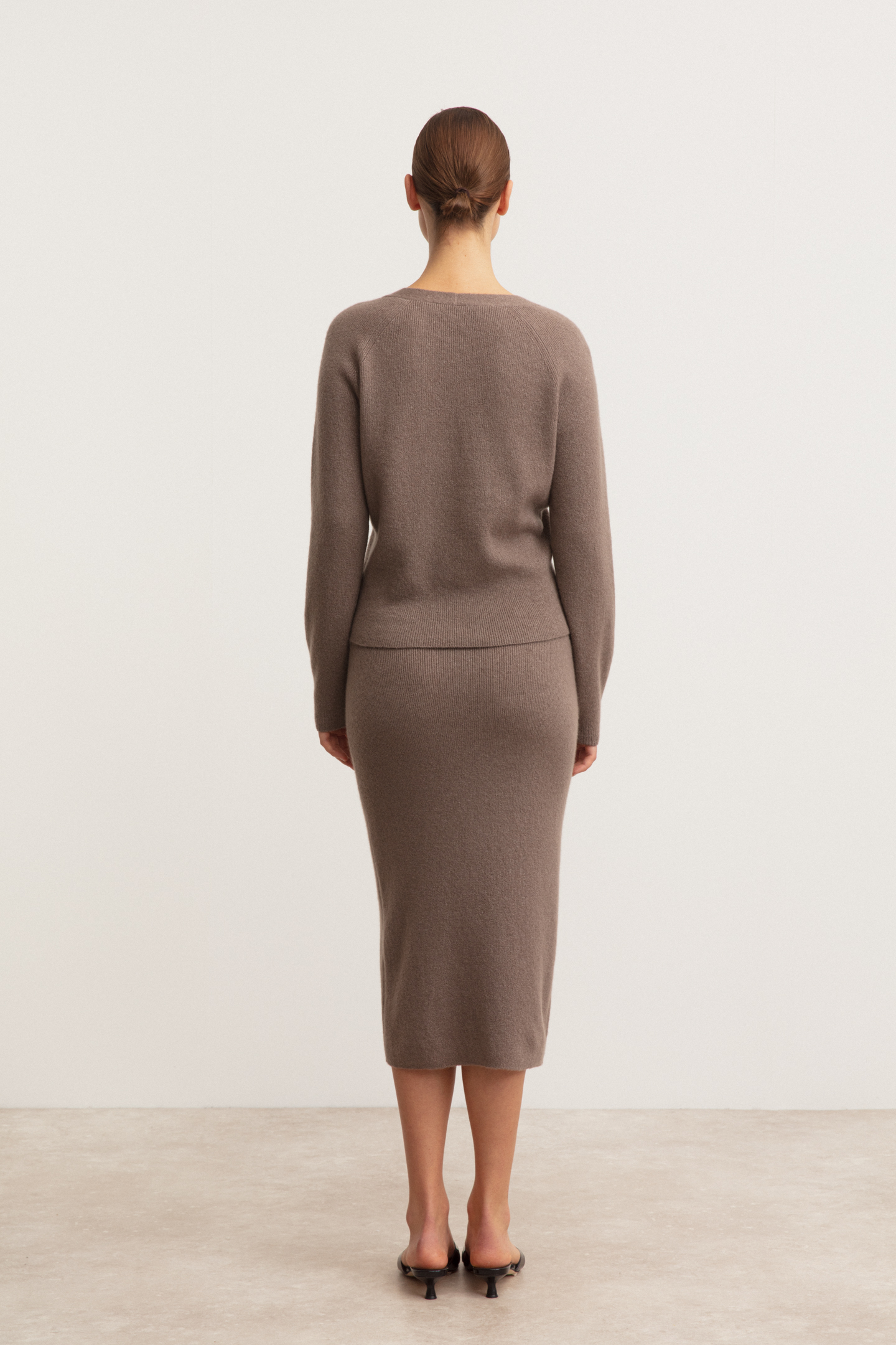 Cashmere-Silk Skirt