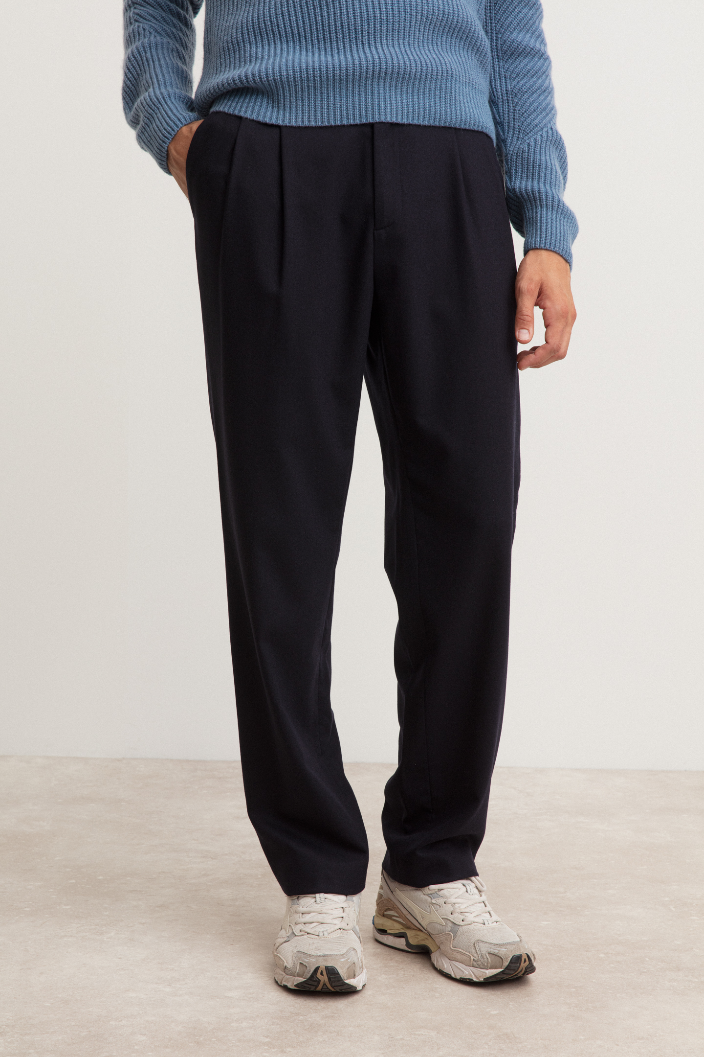 Bundfaltenhose