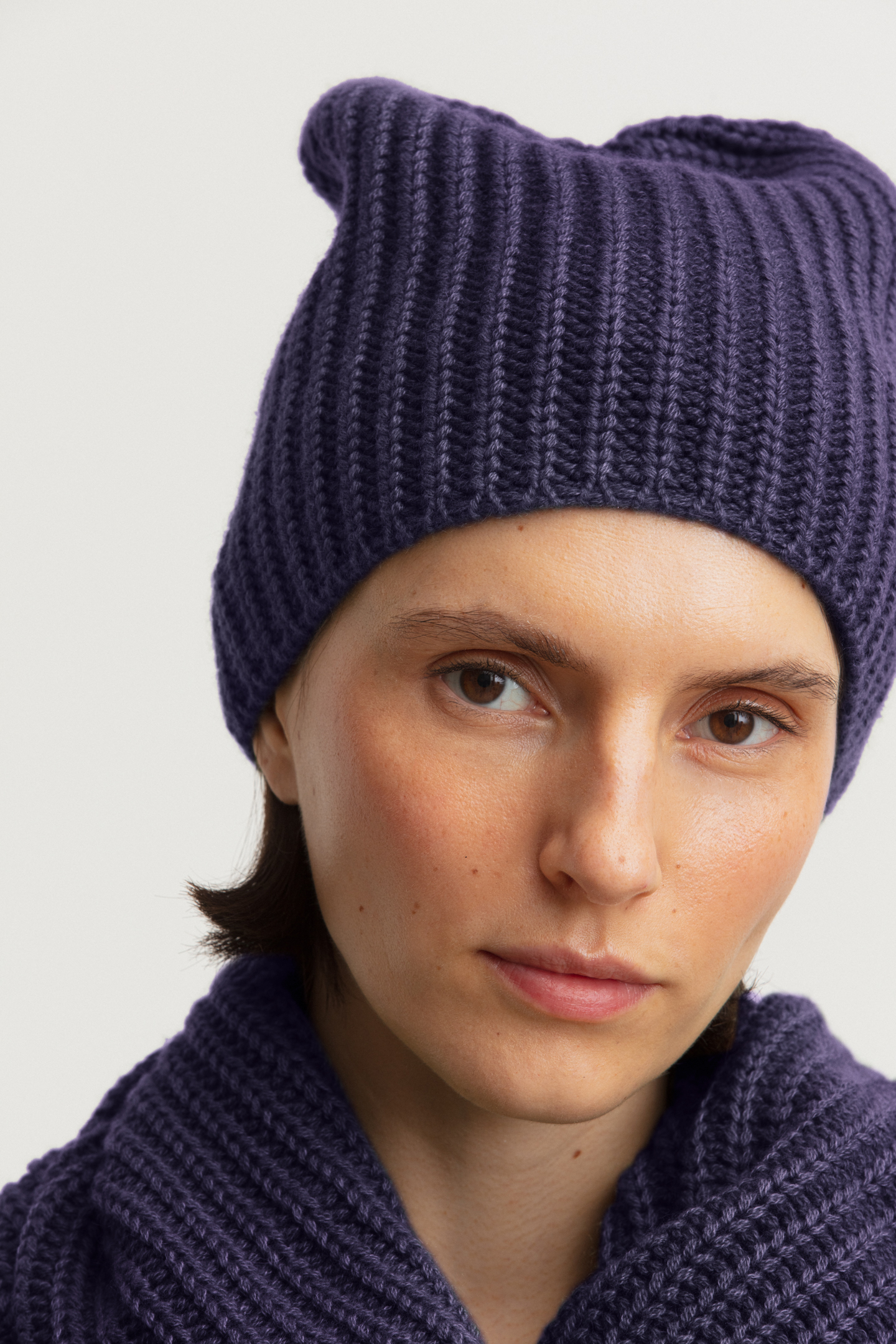 Stonewashed Cashmere Mütze