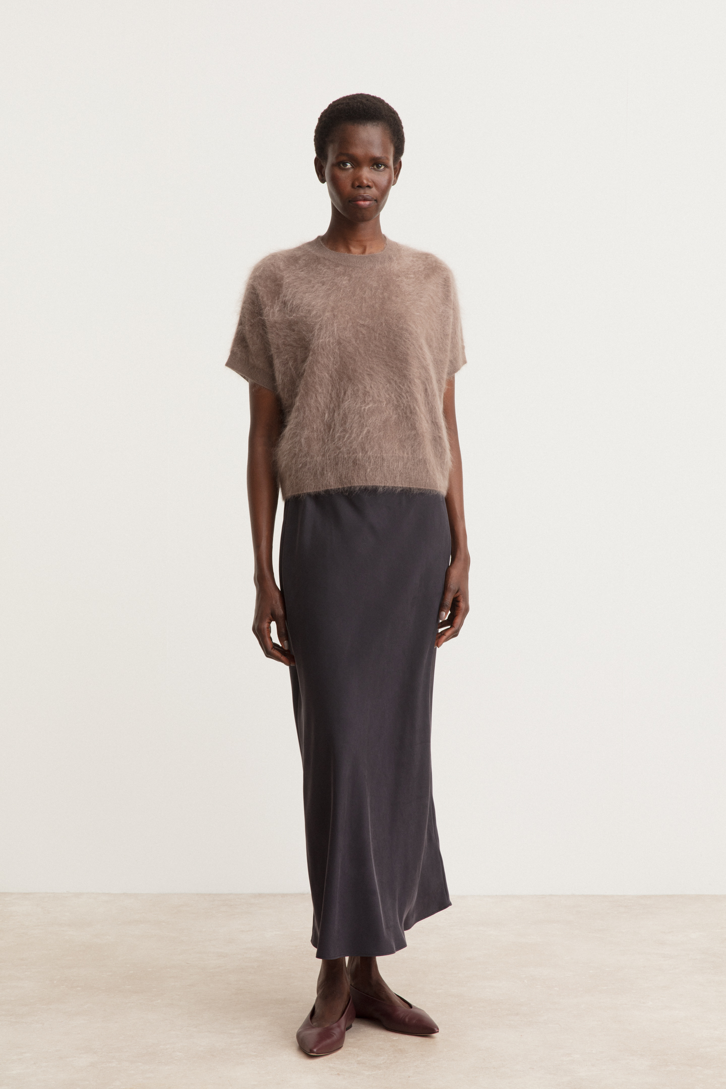 Brushed Cashmere Pullover