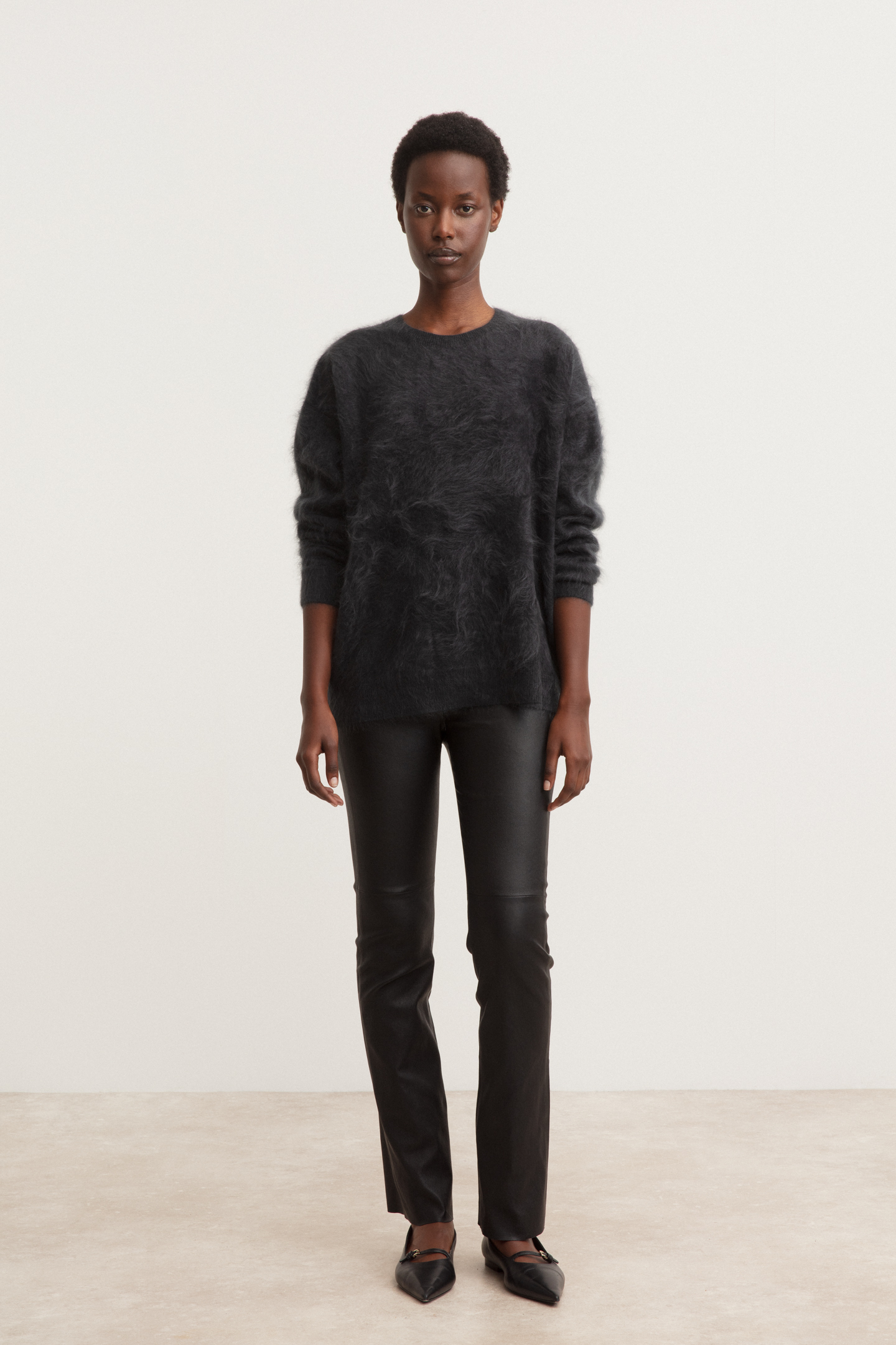 Brushed Cashmere Pullover