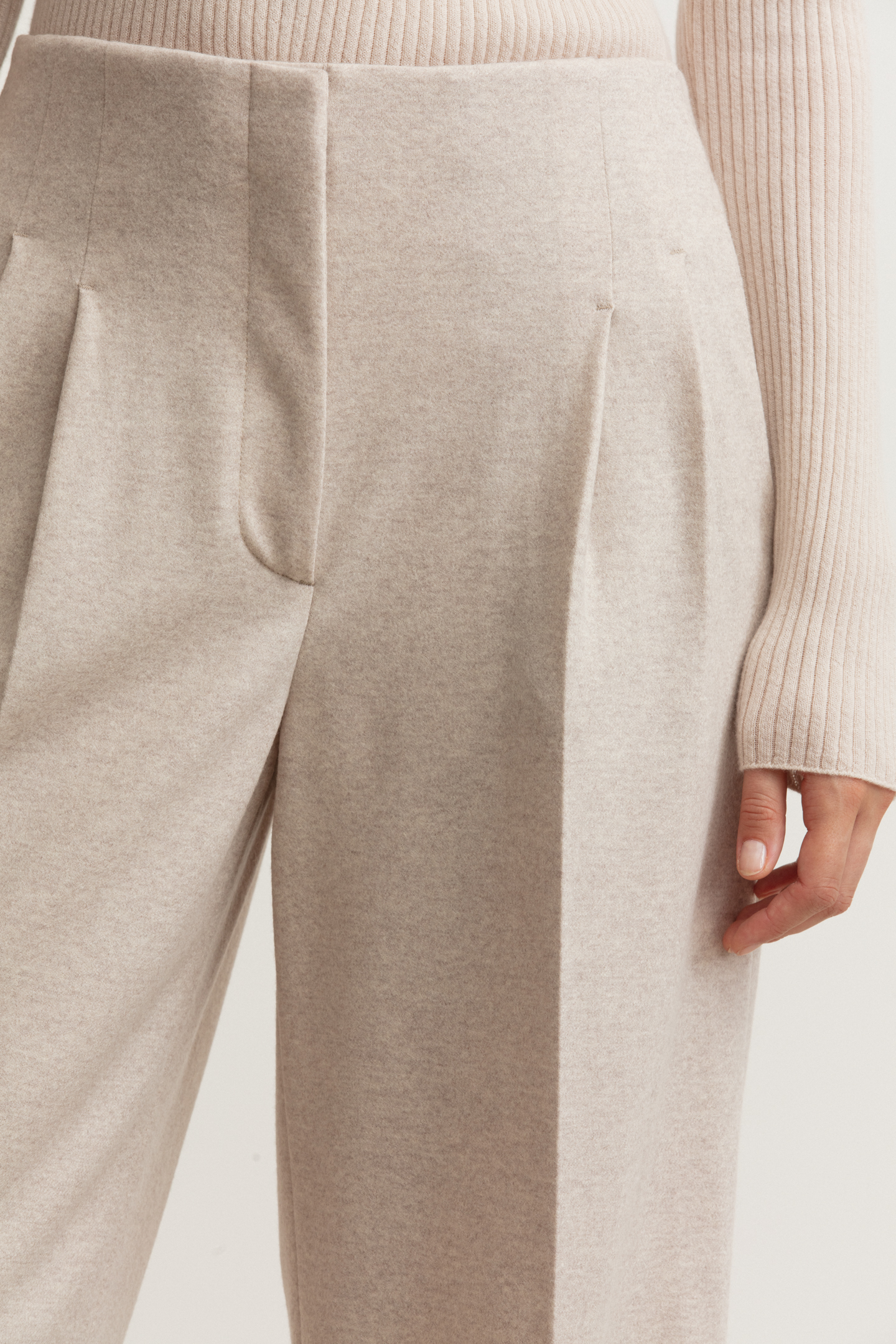 Bundfaltenhose