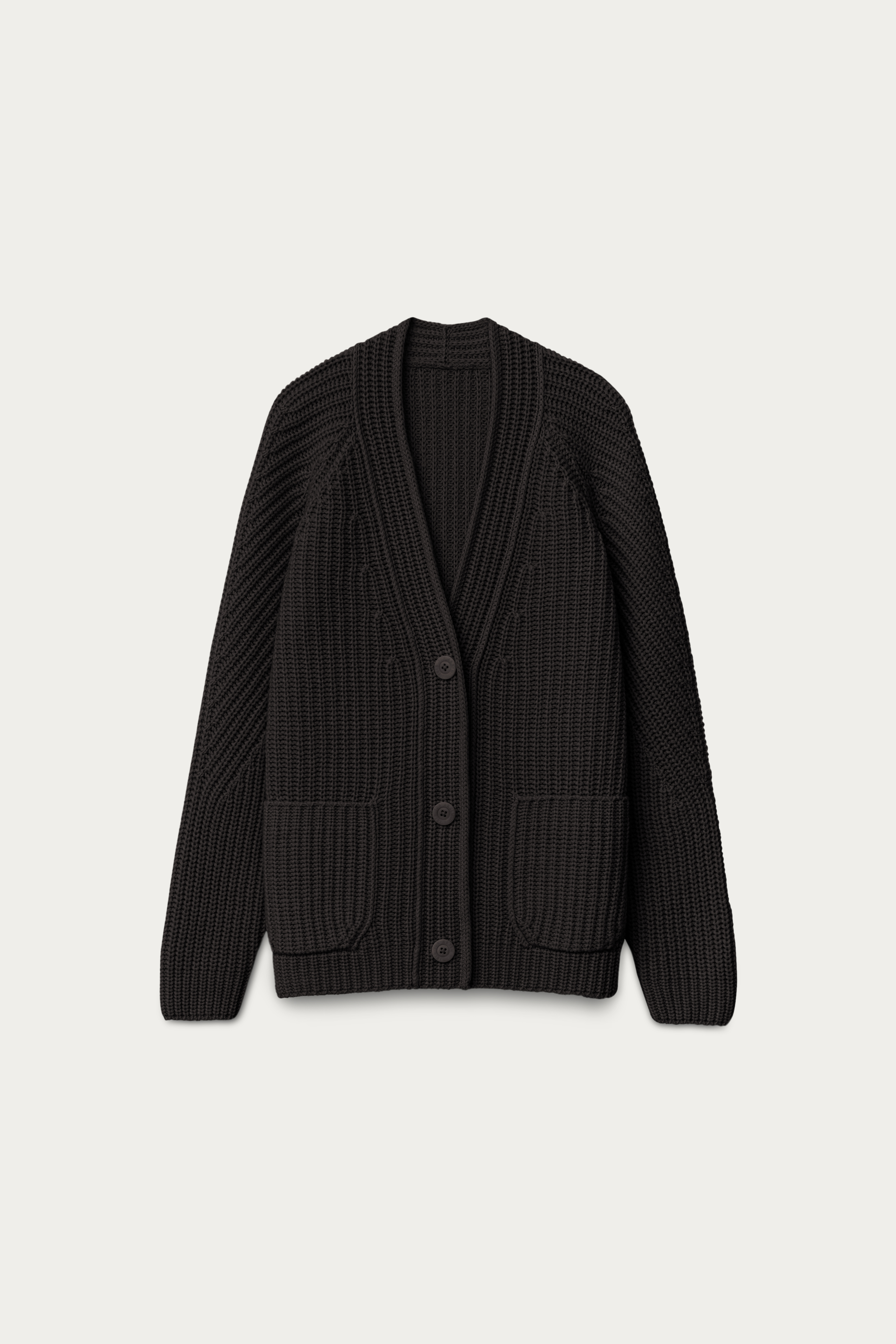 Stonewashed Cashmere Cardigan