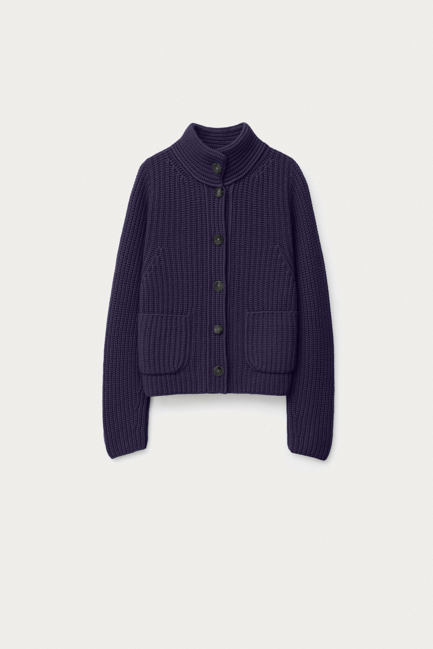 Stonewashed Cashmere Cardigan