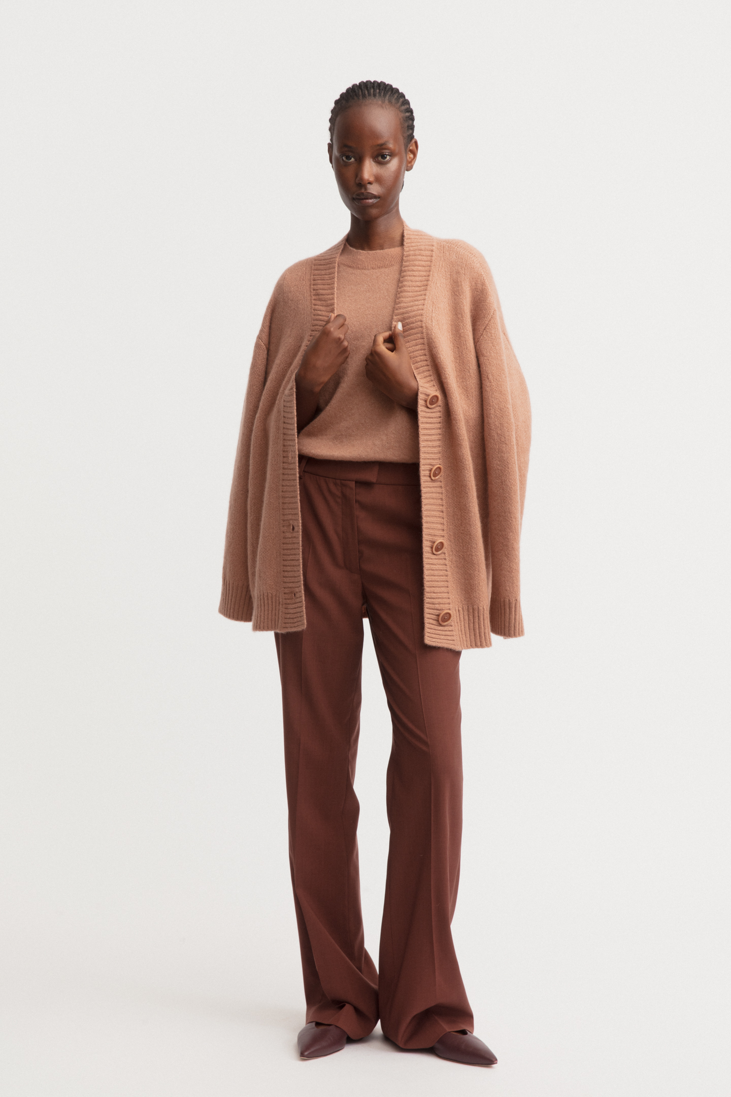 Cashmere-Silk Cardigan