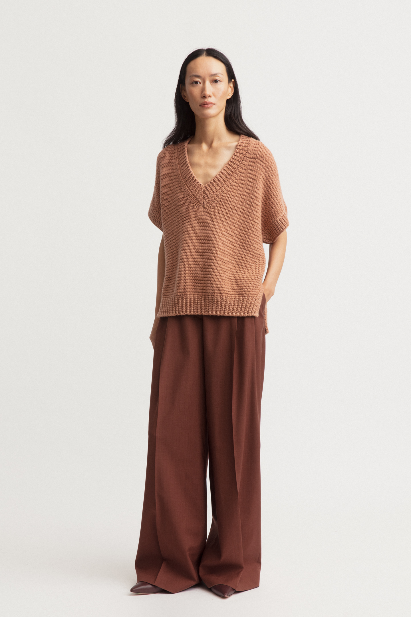 Stonewashed Cashmere Pullover