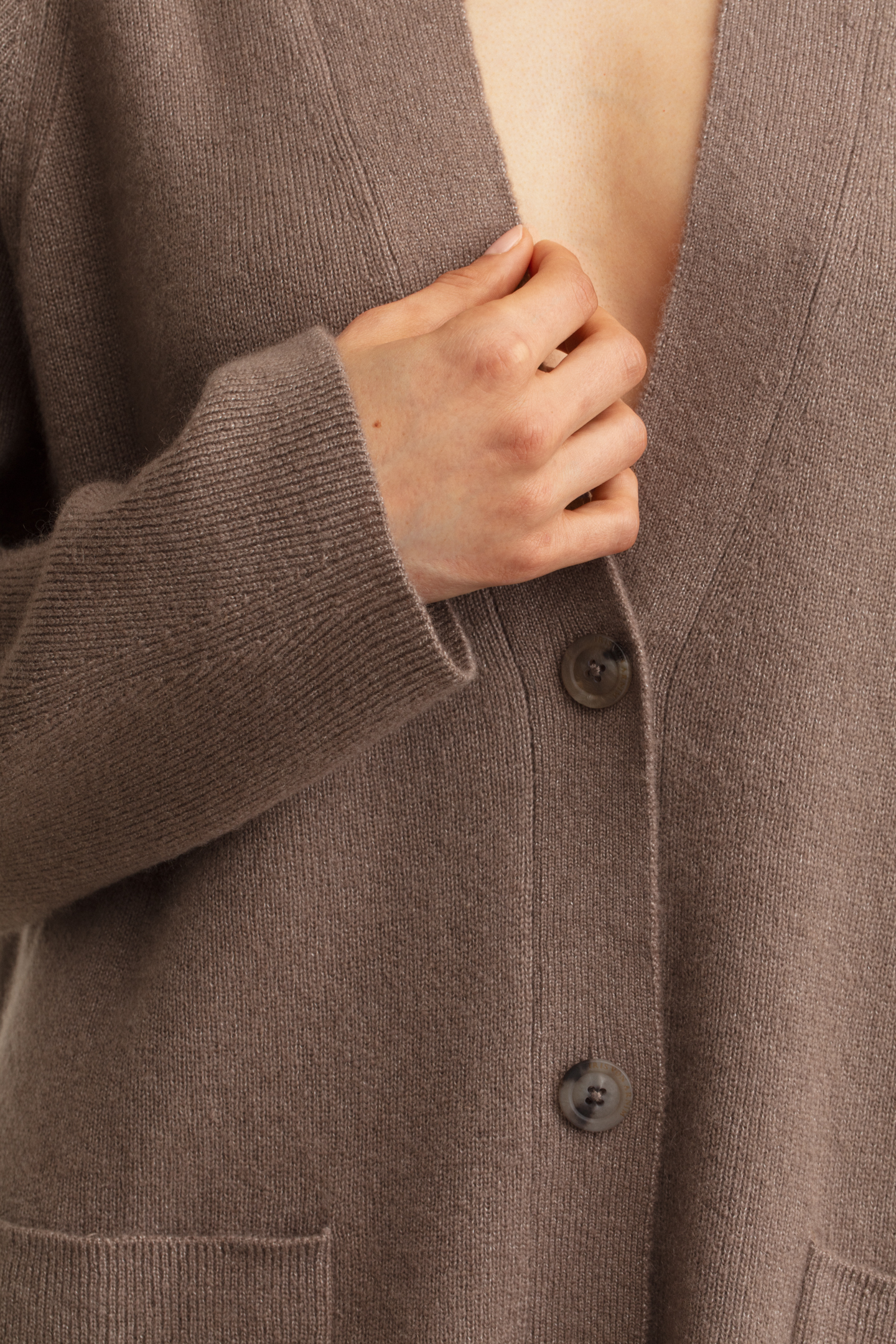 Cashmere-Seide Cardigan