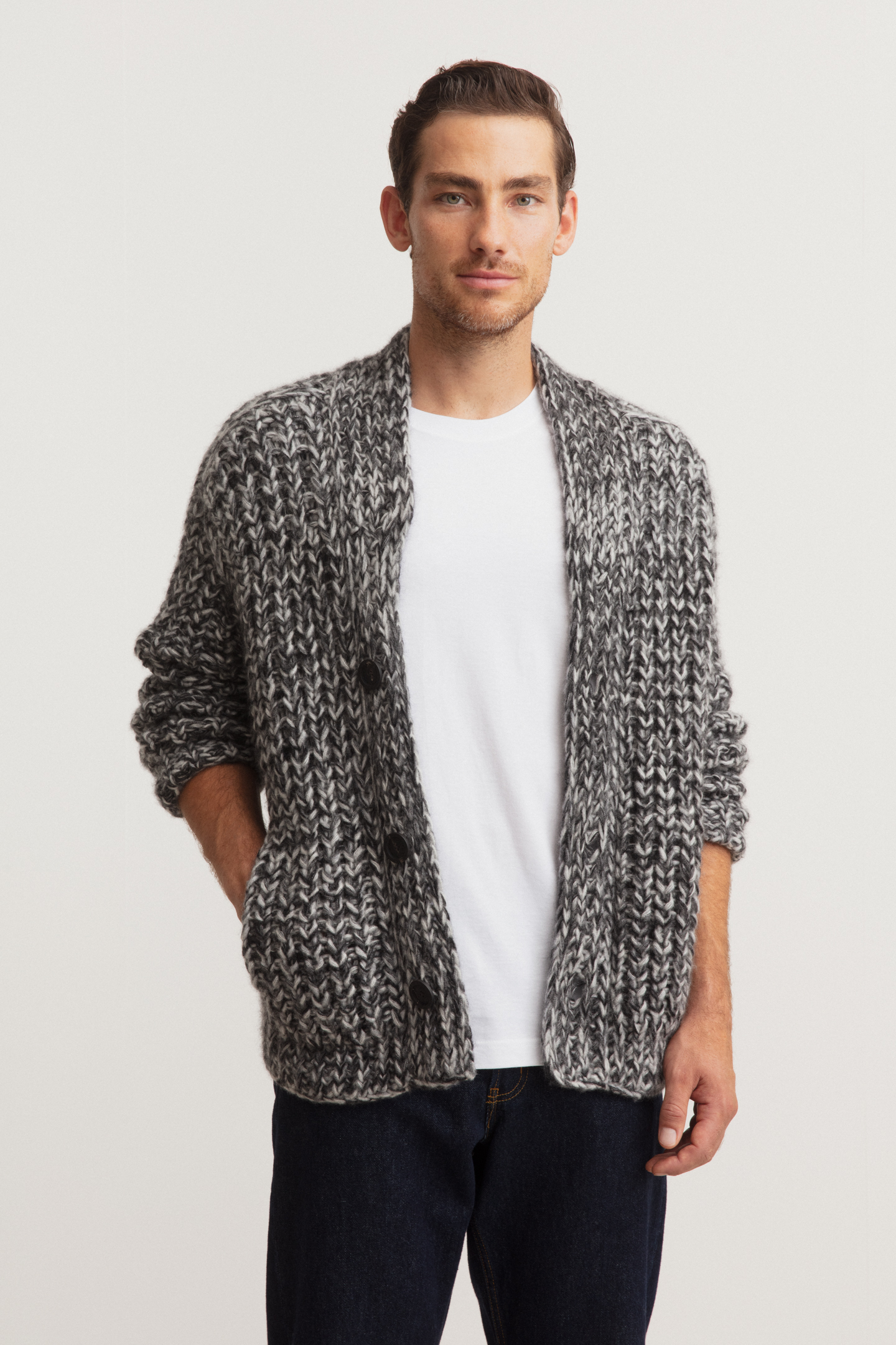 Cashmere-Seide Cardigan
