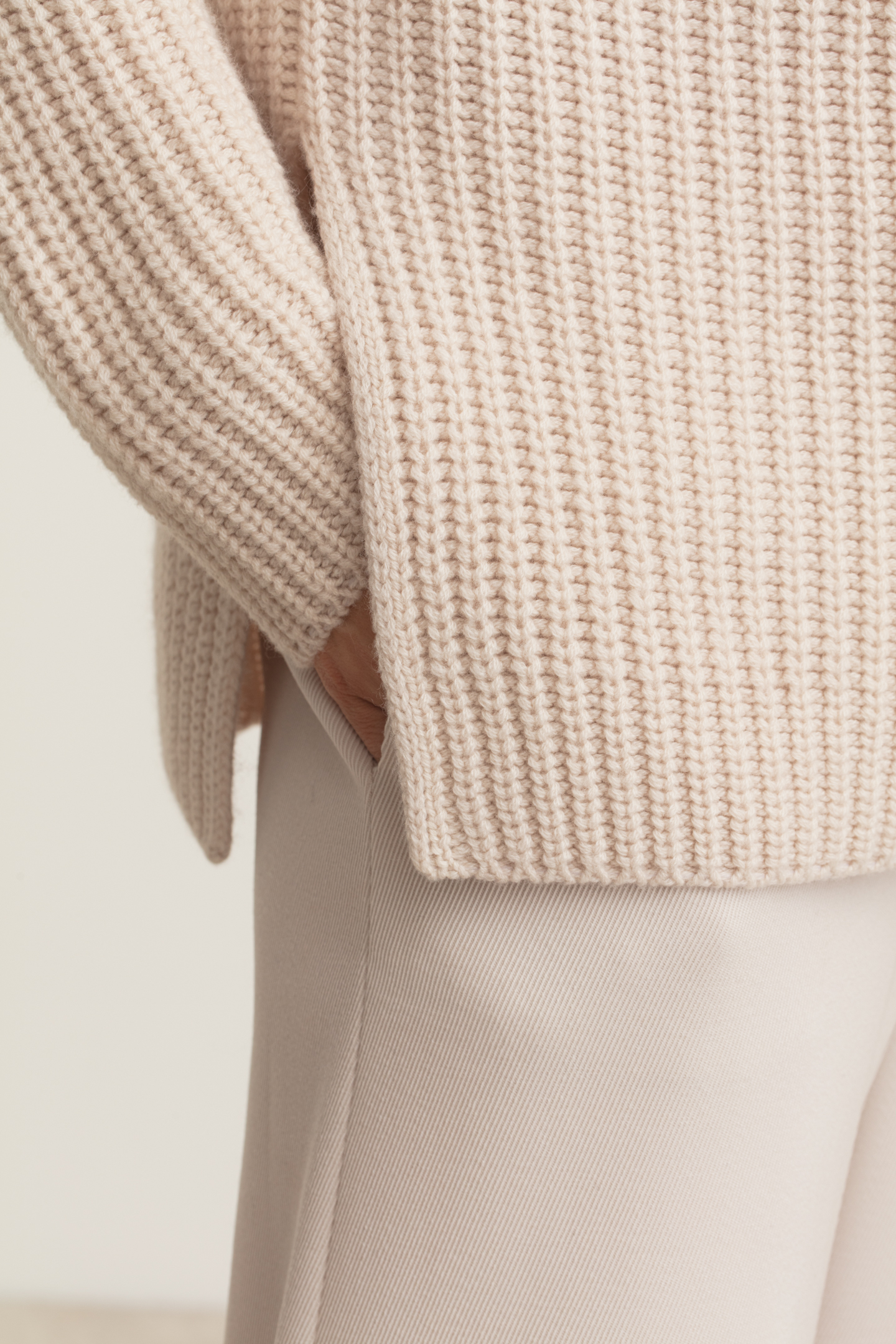 Stonewashed Cashmere Pullover