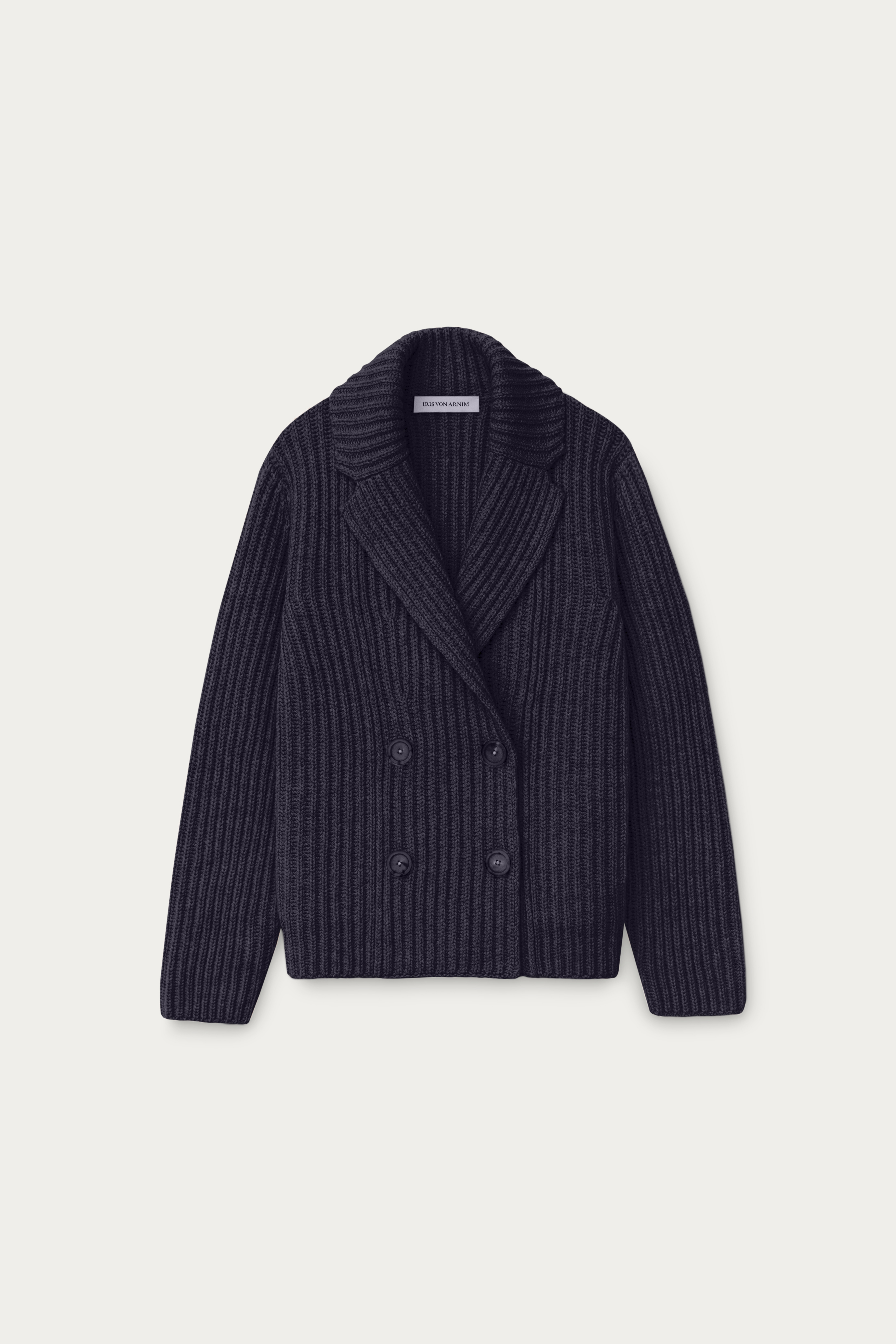 Stonewashed Cashmere Cardigan