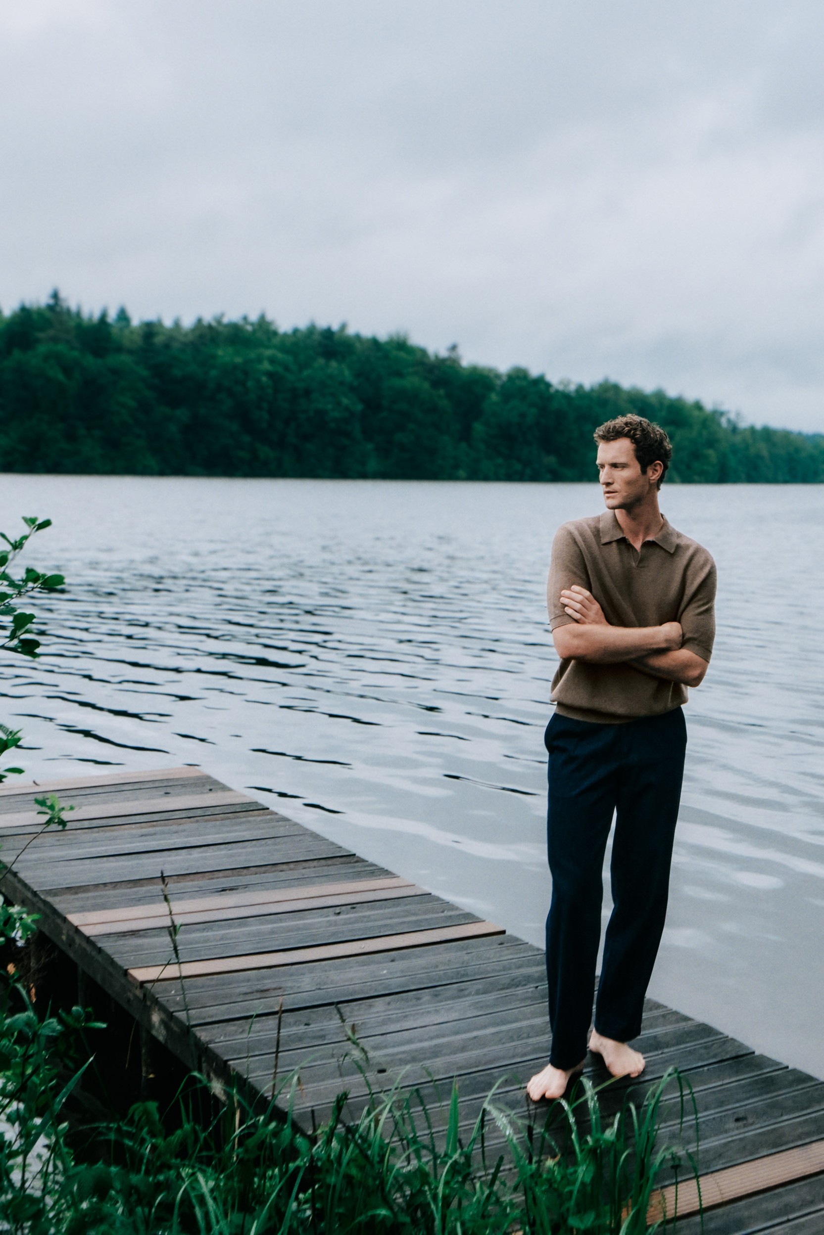 Superfine Cashmere Poloshirt