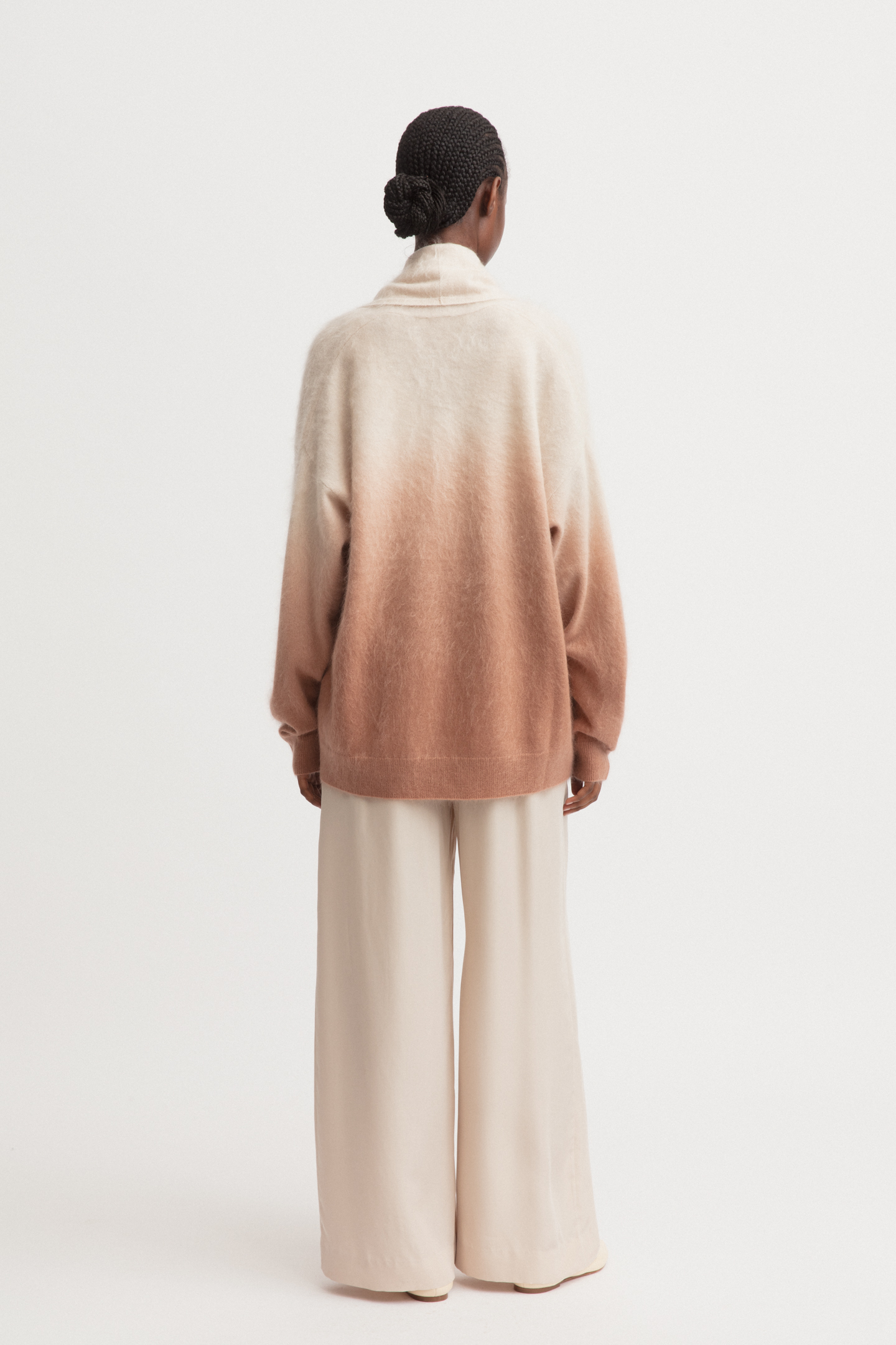 Brushed Cashmere Cardigan