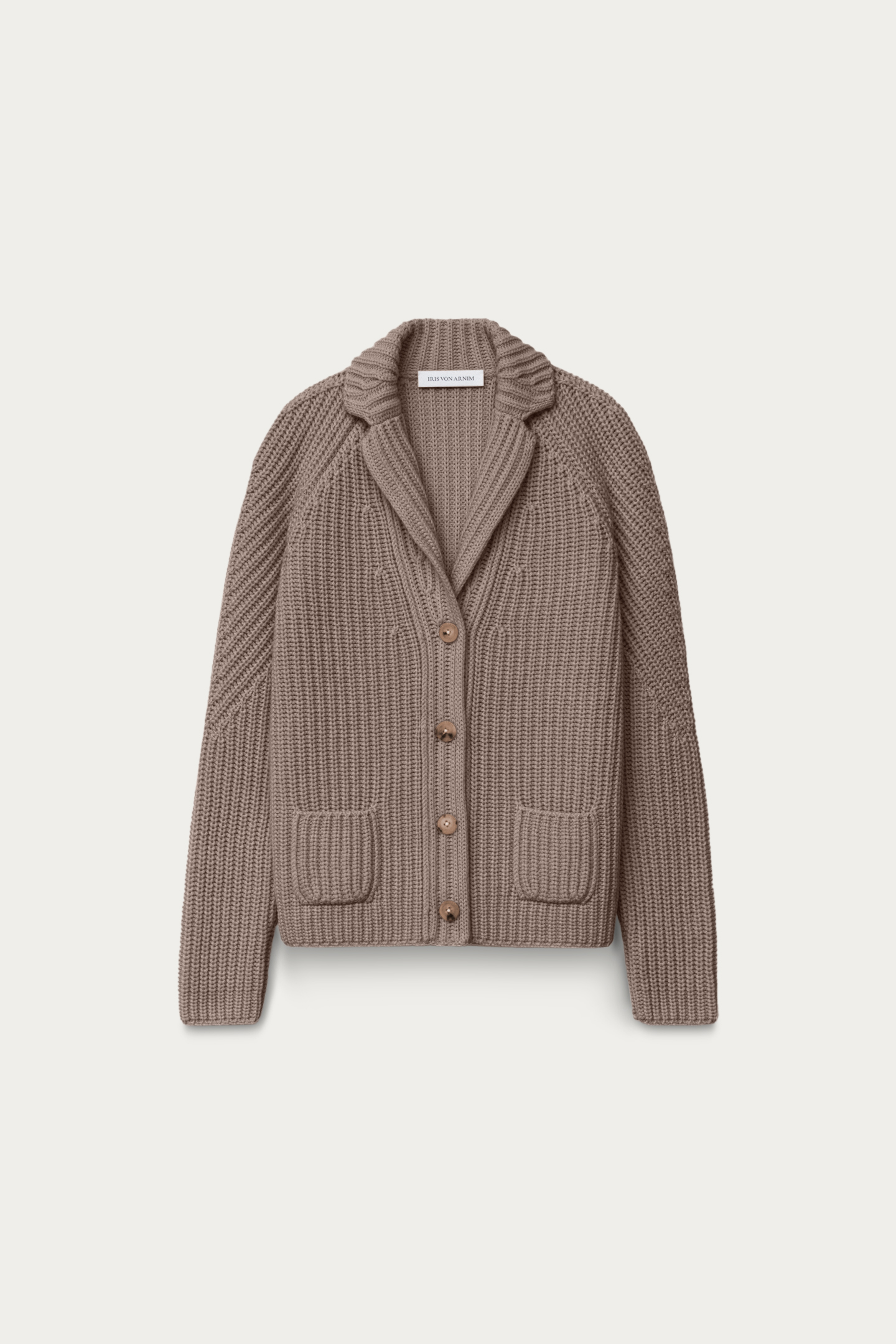 Stonewashed Cashmere Cardigan