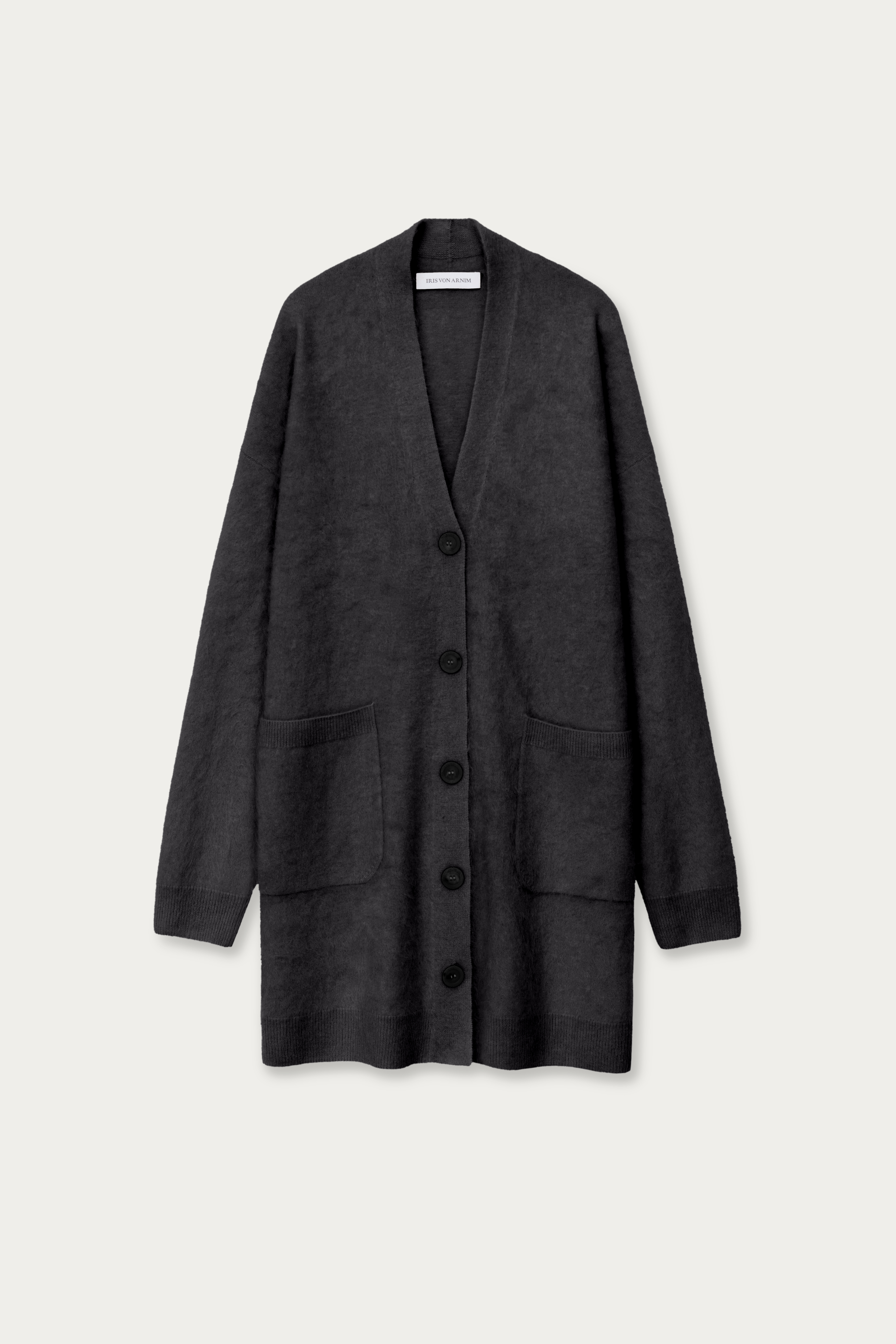Brushed Cashmere Cardigan
