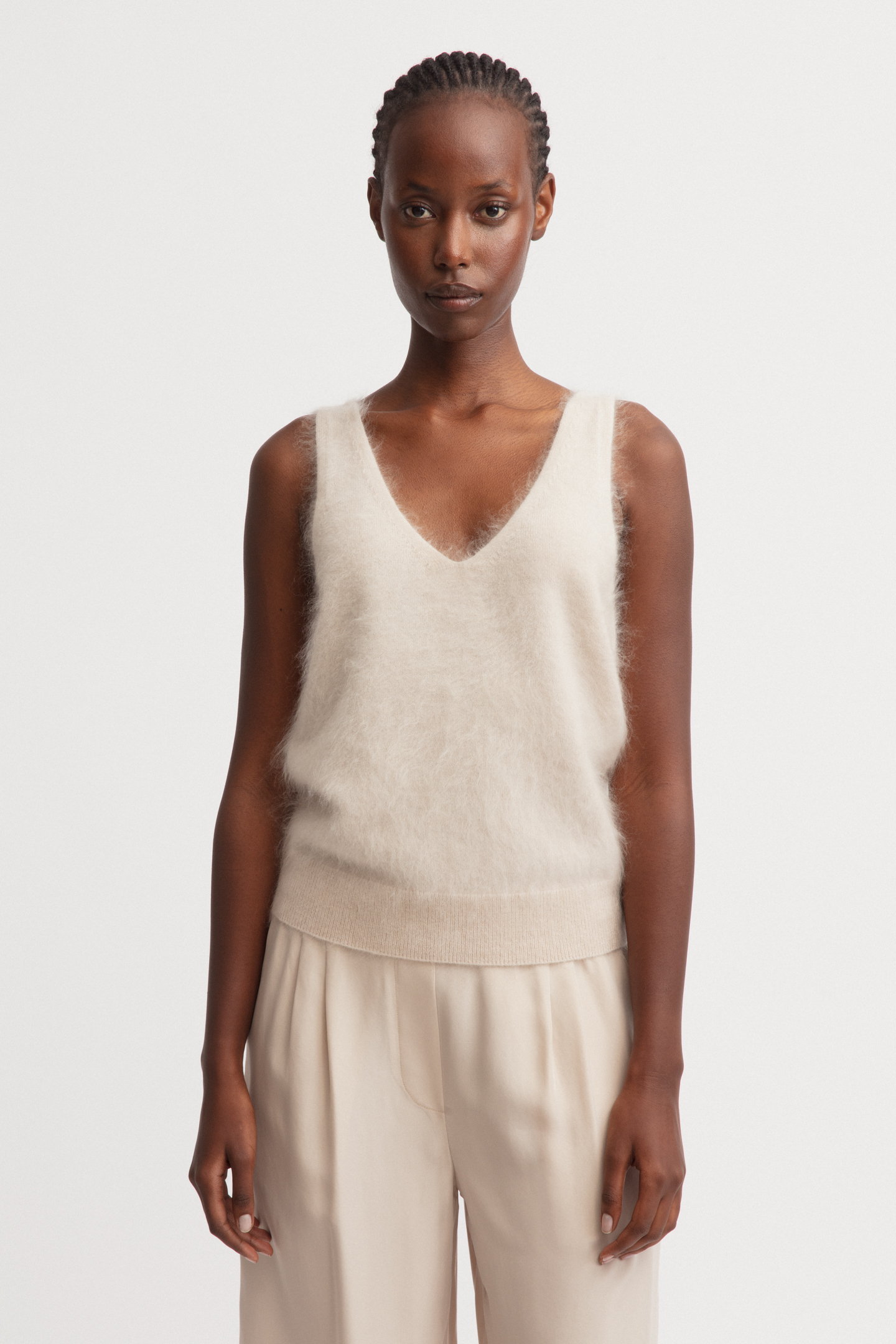 Brushed Cashmere Sweater