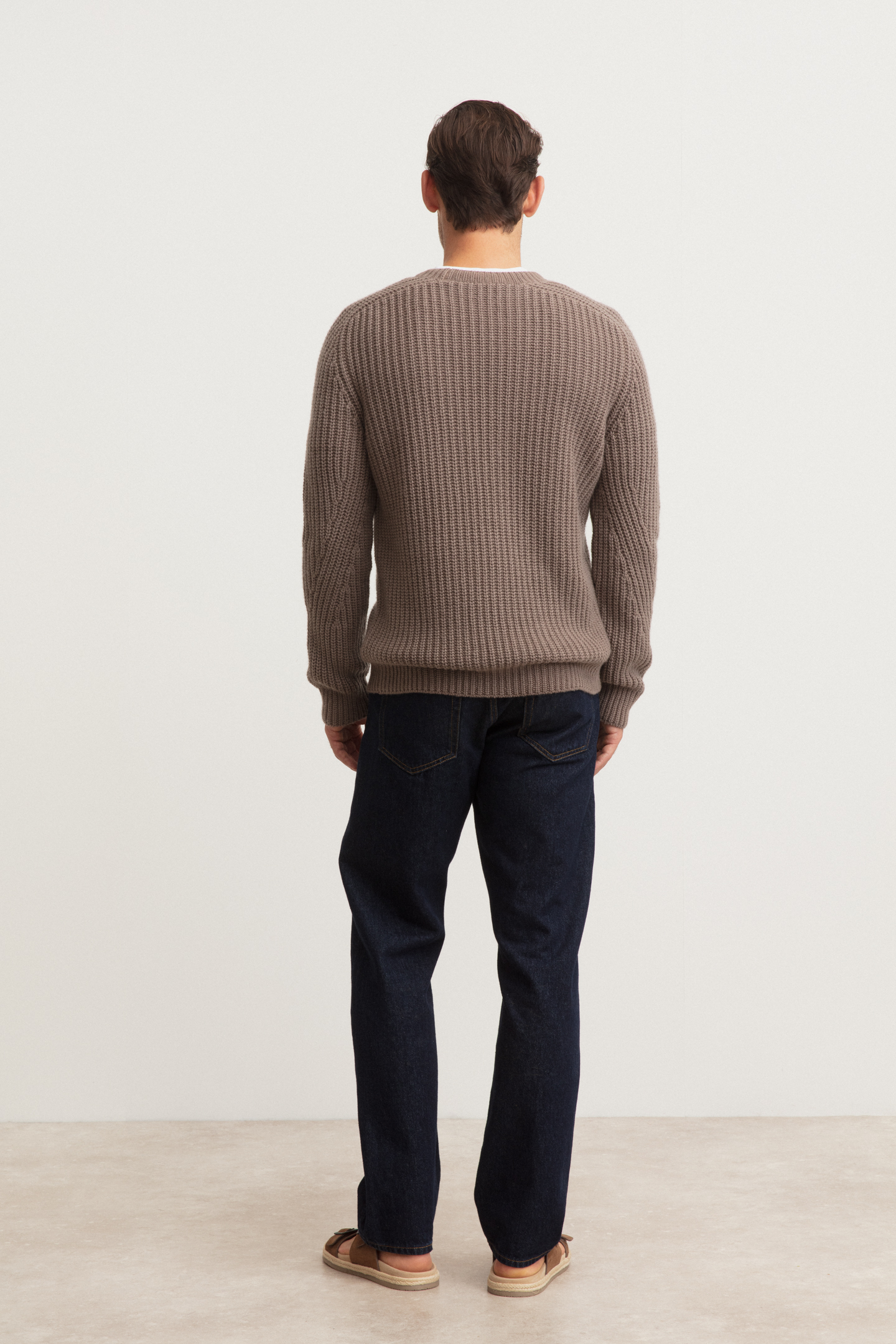 Stonewashed Cashmere Pullover
