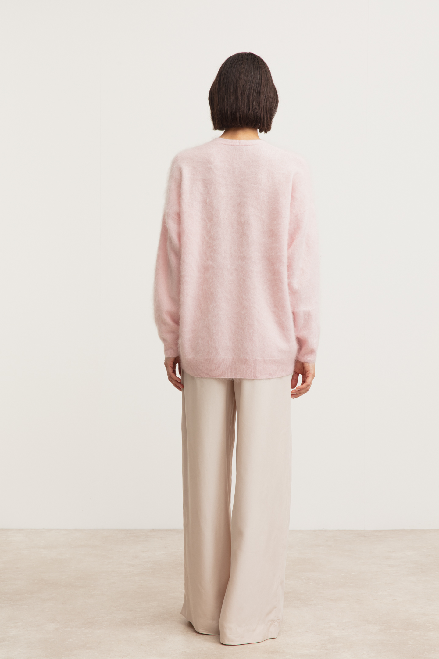 Brushed Cashmere Pullover