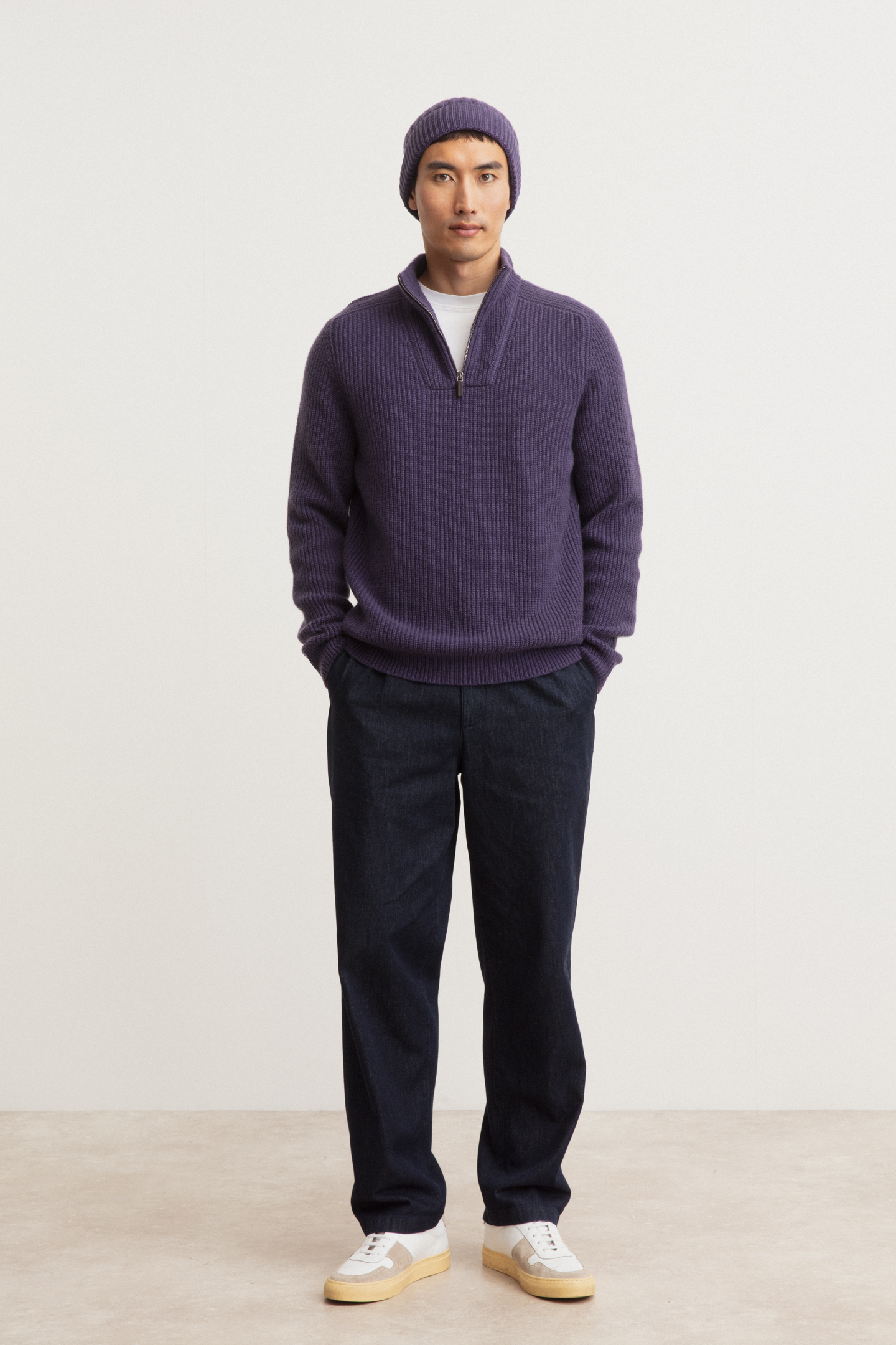 Stonewashed Cashmere Pullover