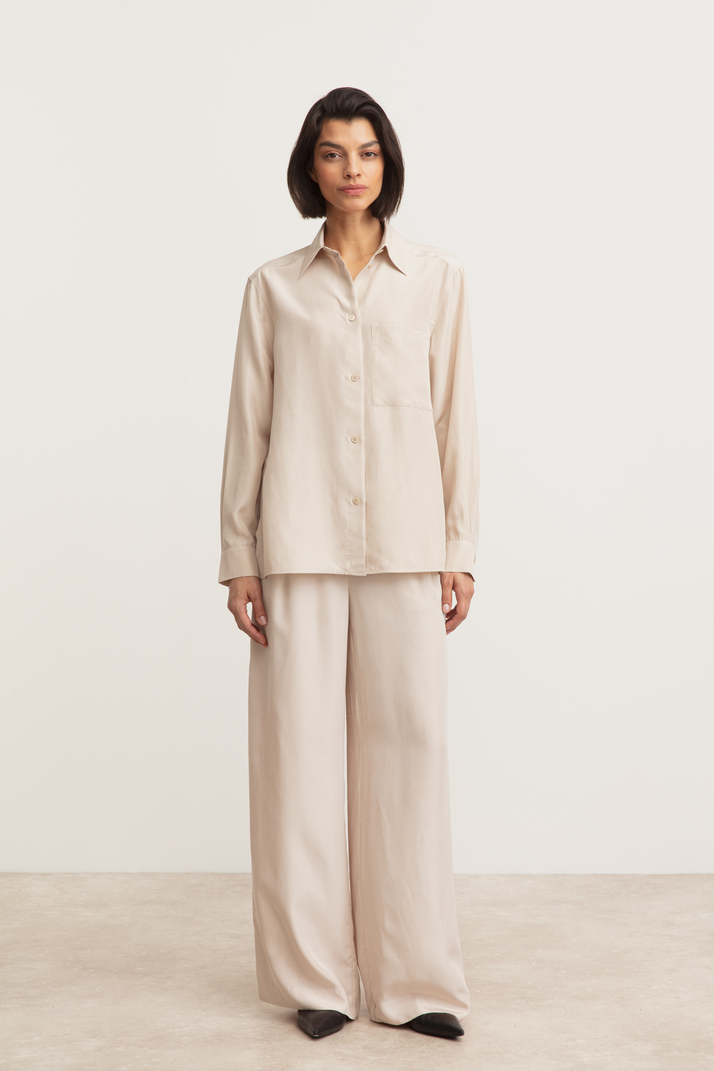 Seidenbluse