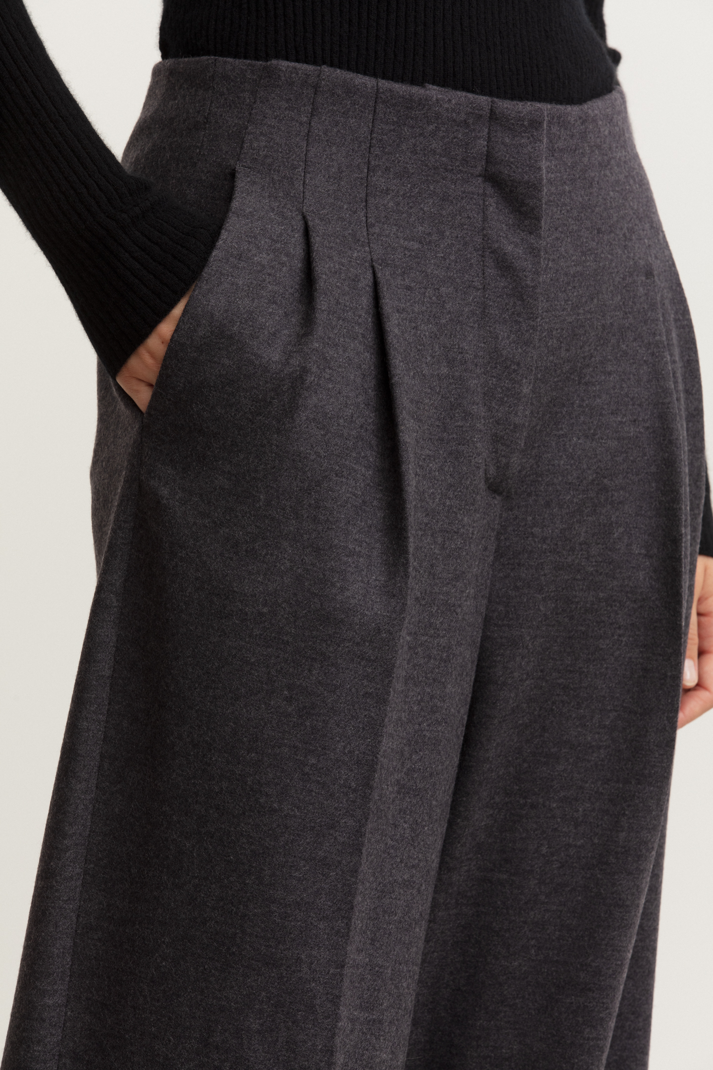 Bundfaltenhose