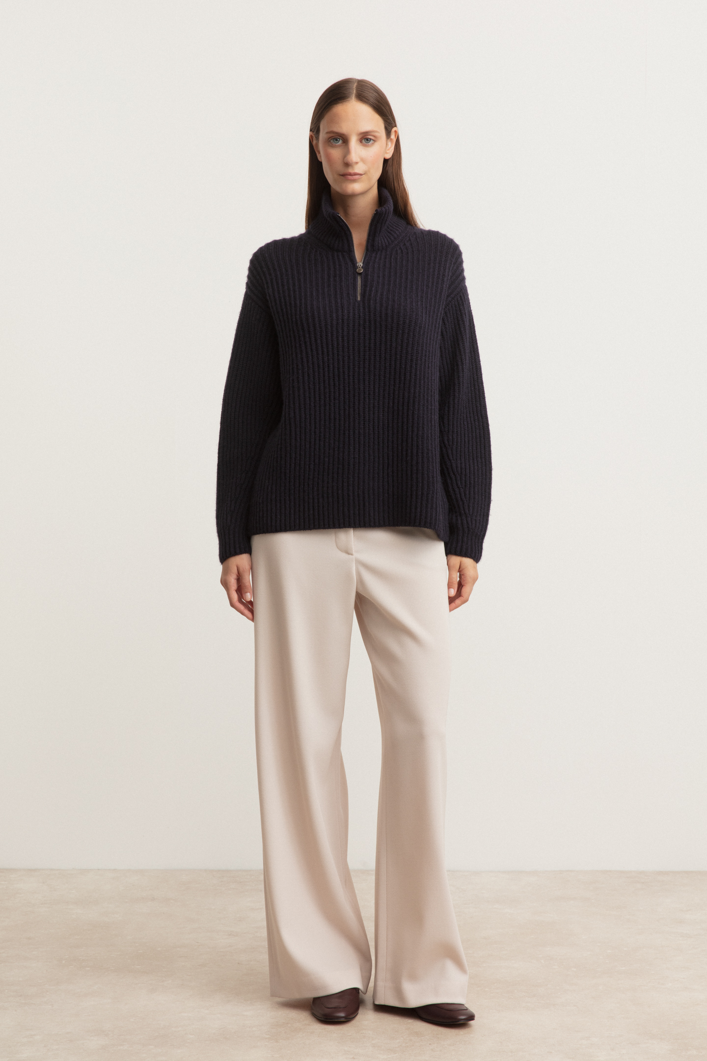 Stonewashed Cashmere Pullover
