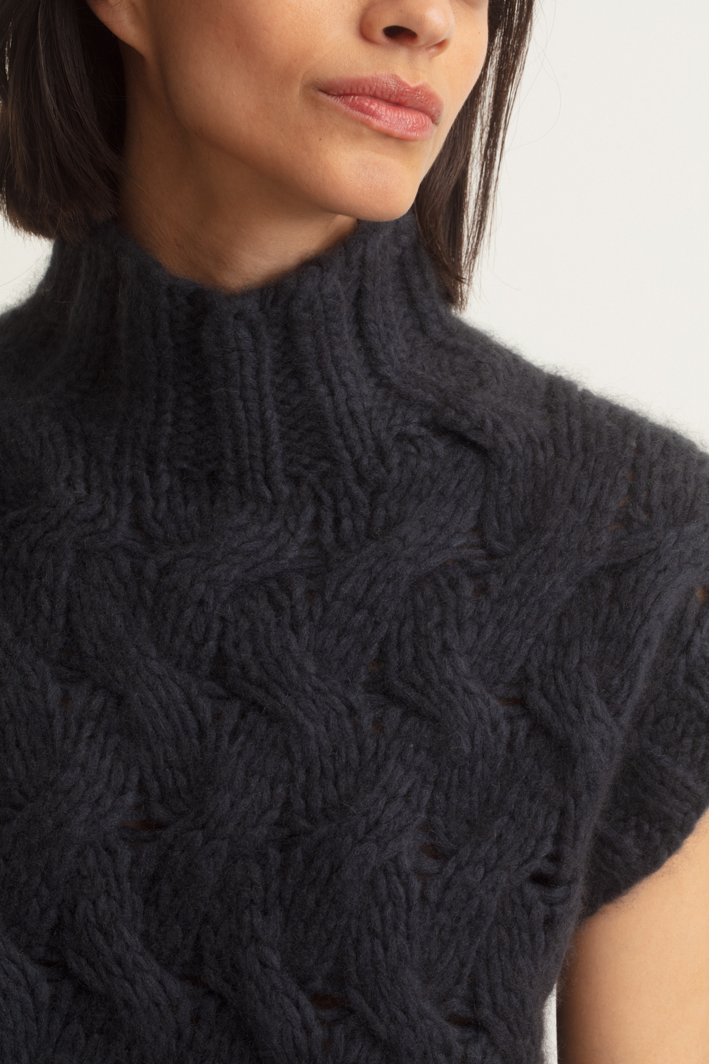 Cashmere-Seide Pullunder