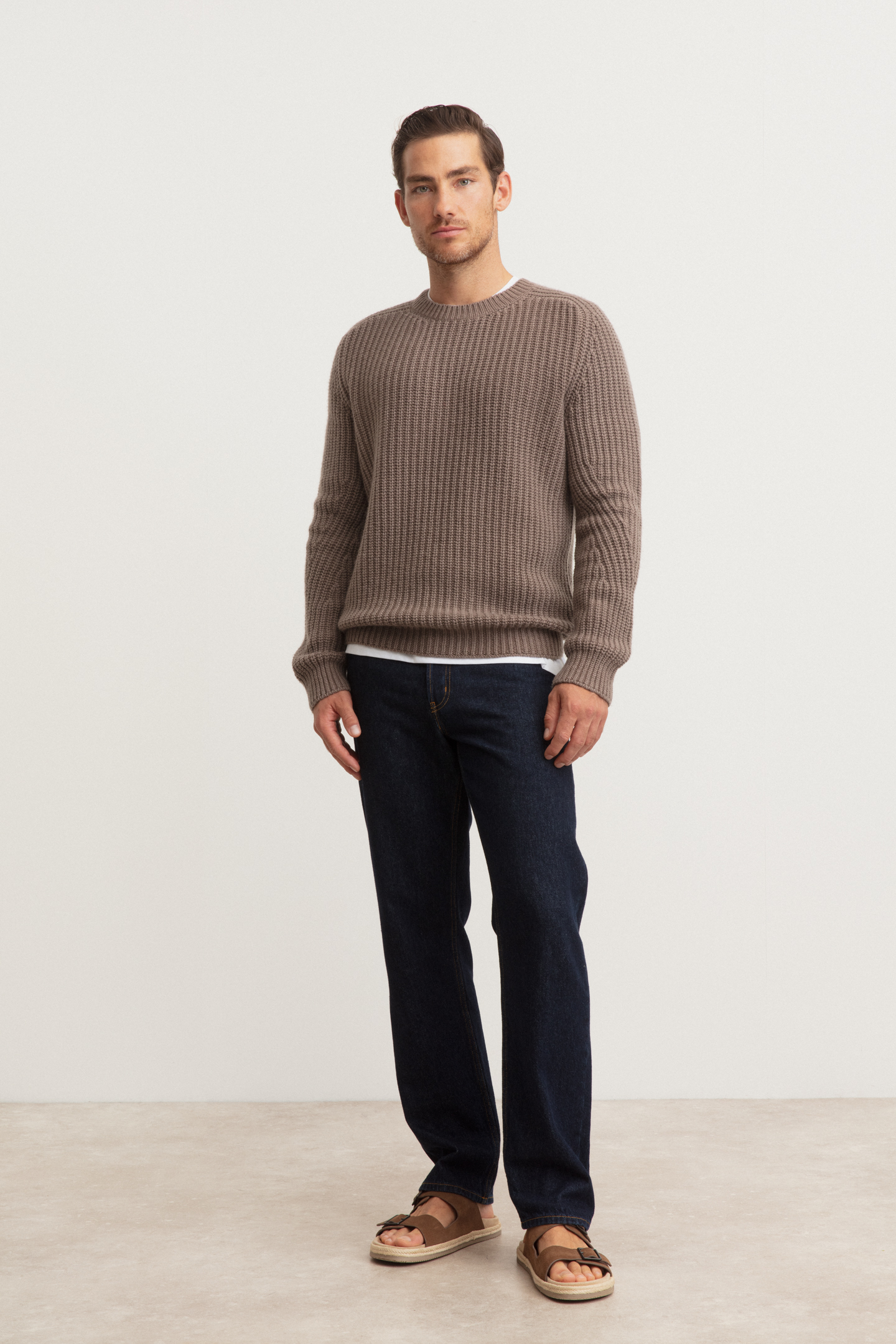 Stonewashed Cashmere Pullover