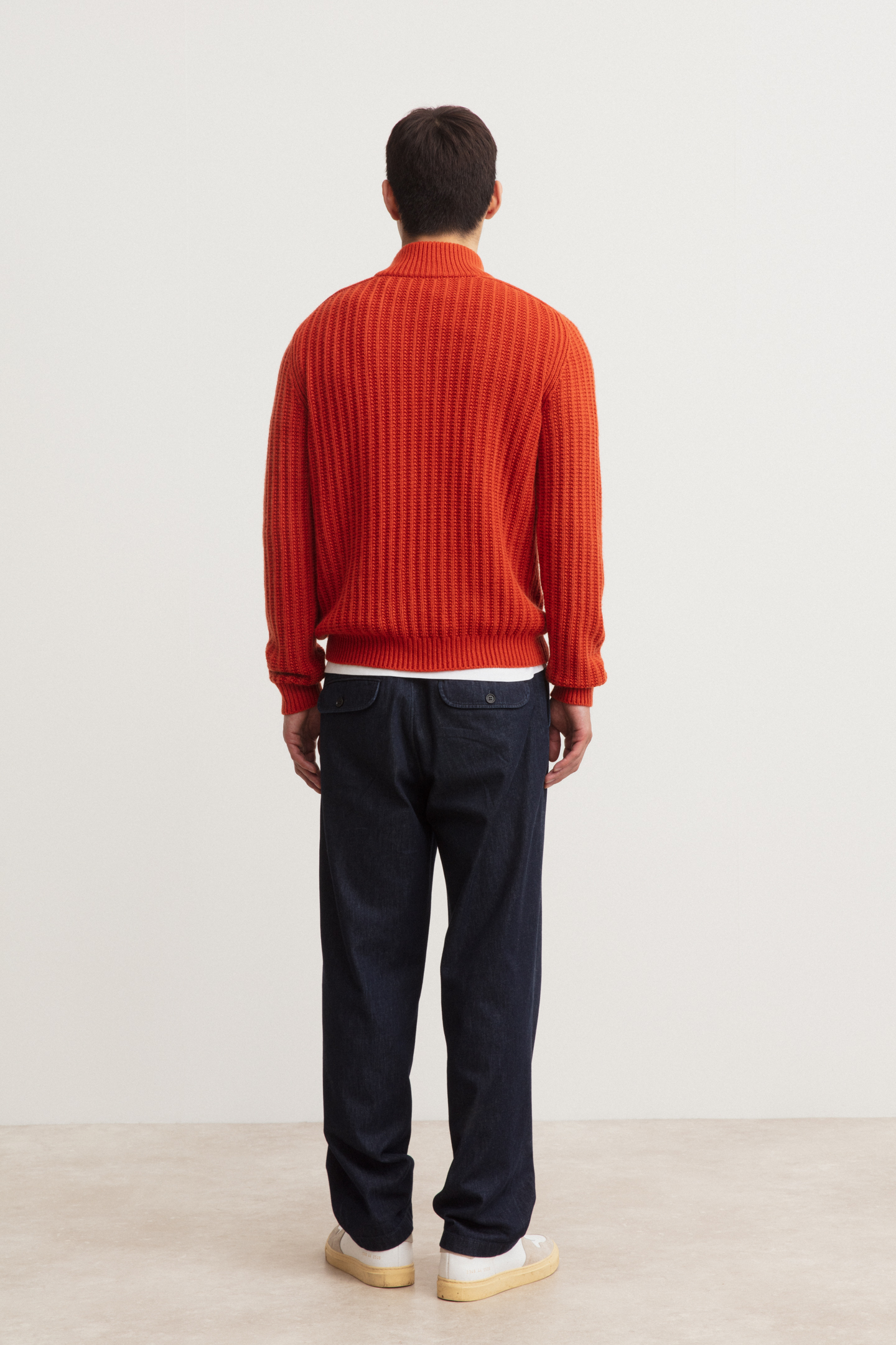 Stonewashed Cashmere Pullover