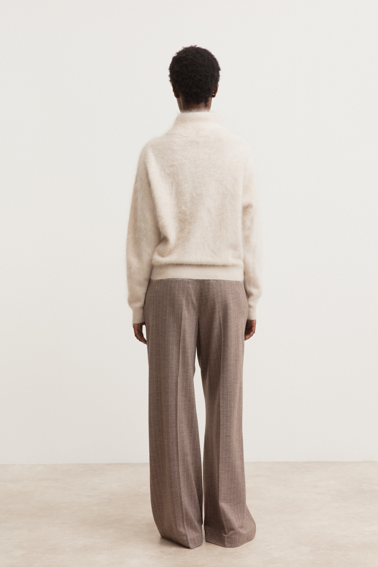 Brushed Cashmere Pullover
