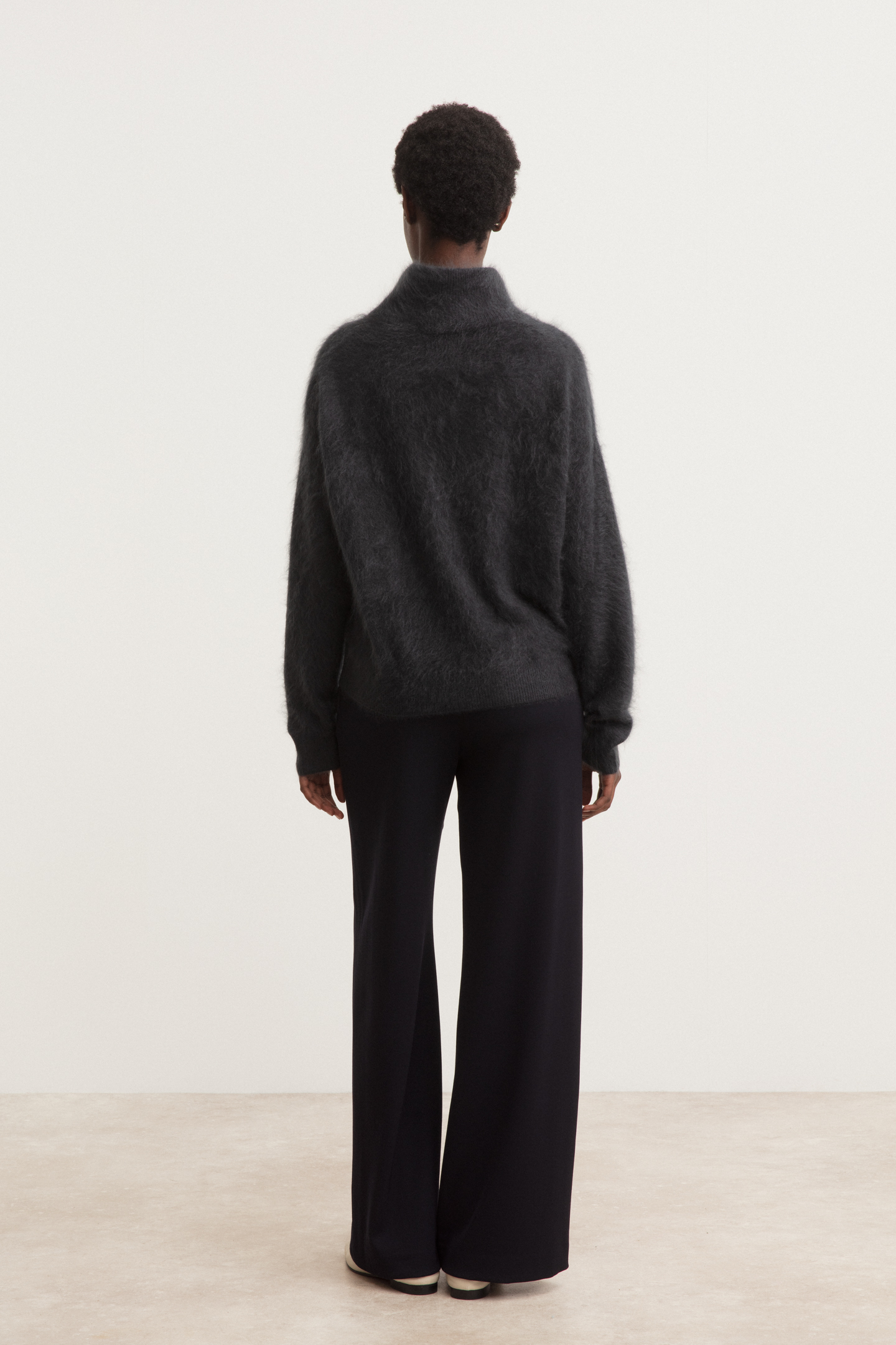 Brushed Cashmere Pullover