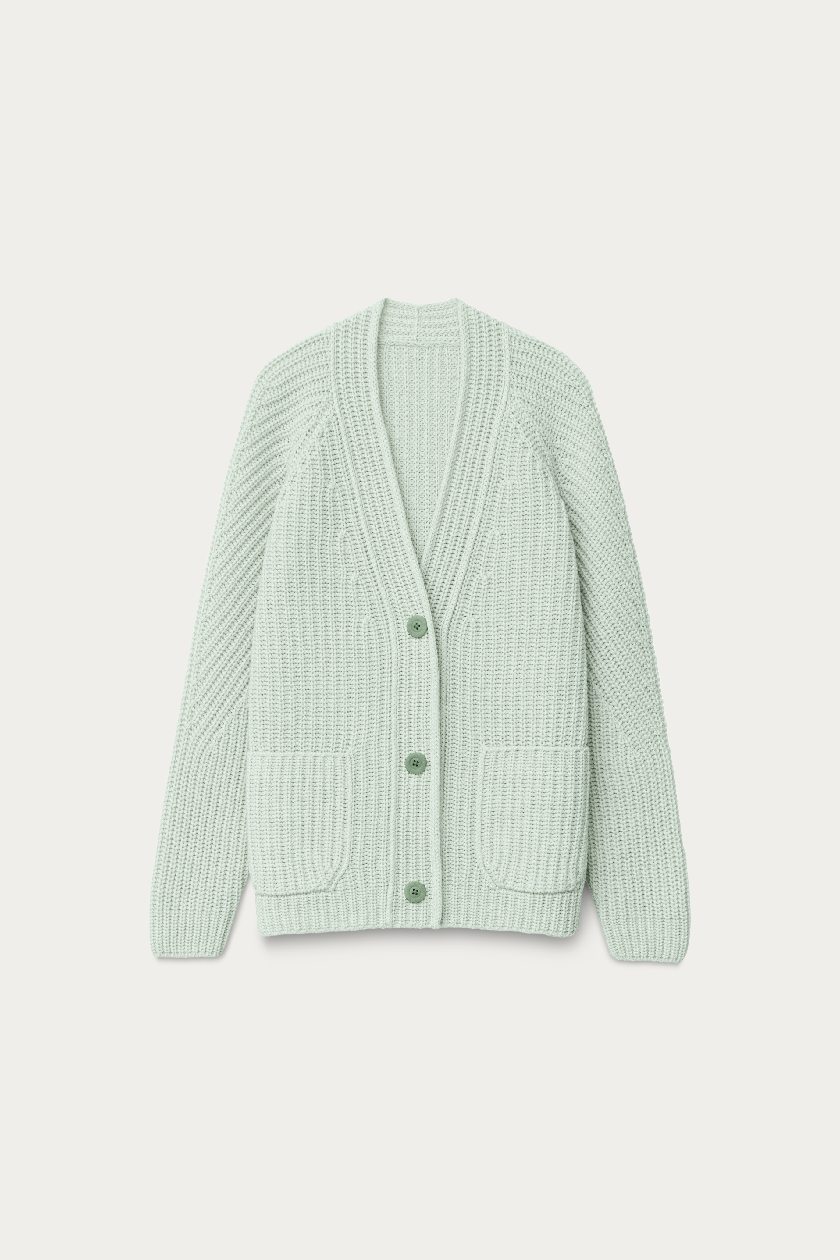 Stonewashed Cashmere Cardigan
