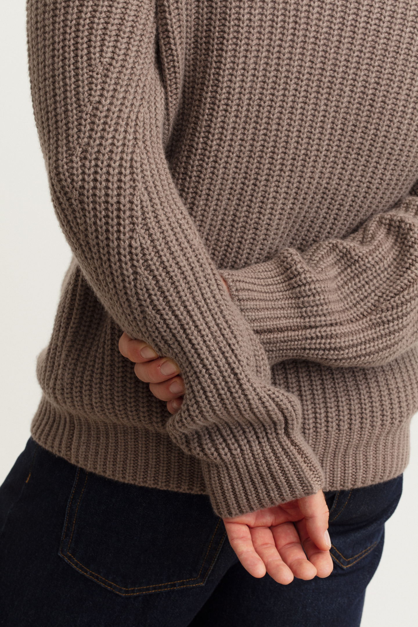 Stonewashed Cashmere Pullover