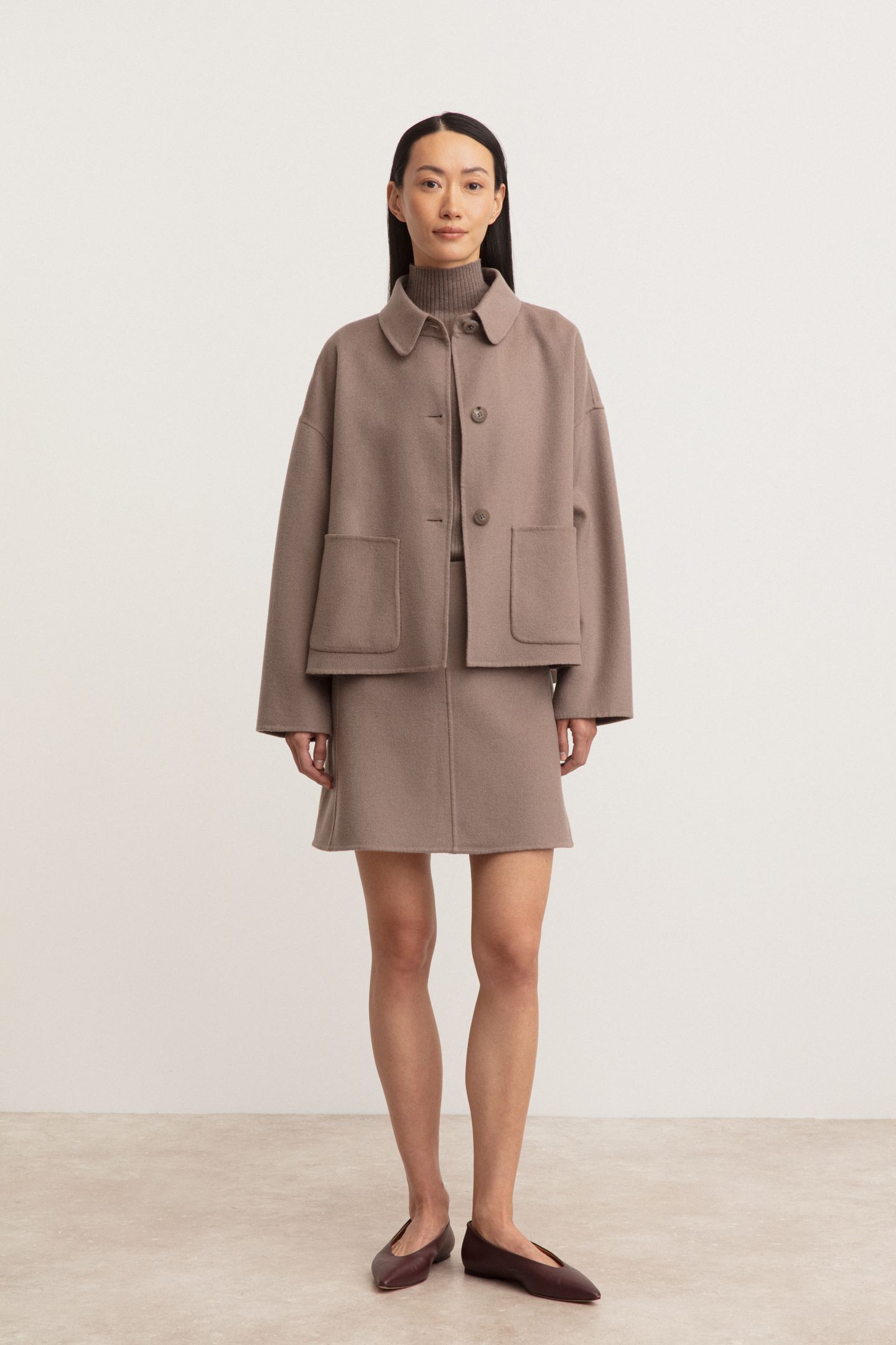Doubleface Jacke