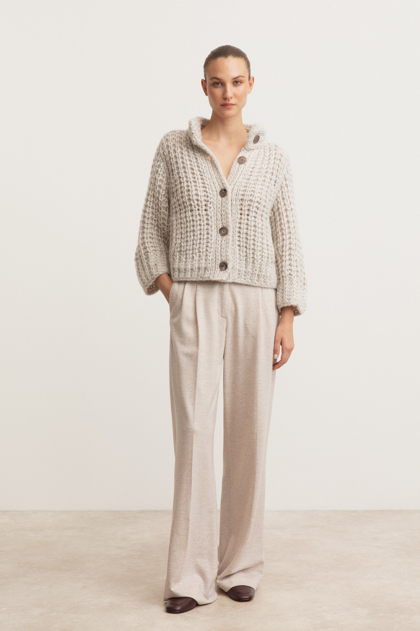 Cashmere-Seide Jacke