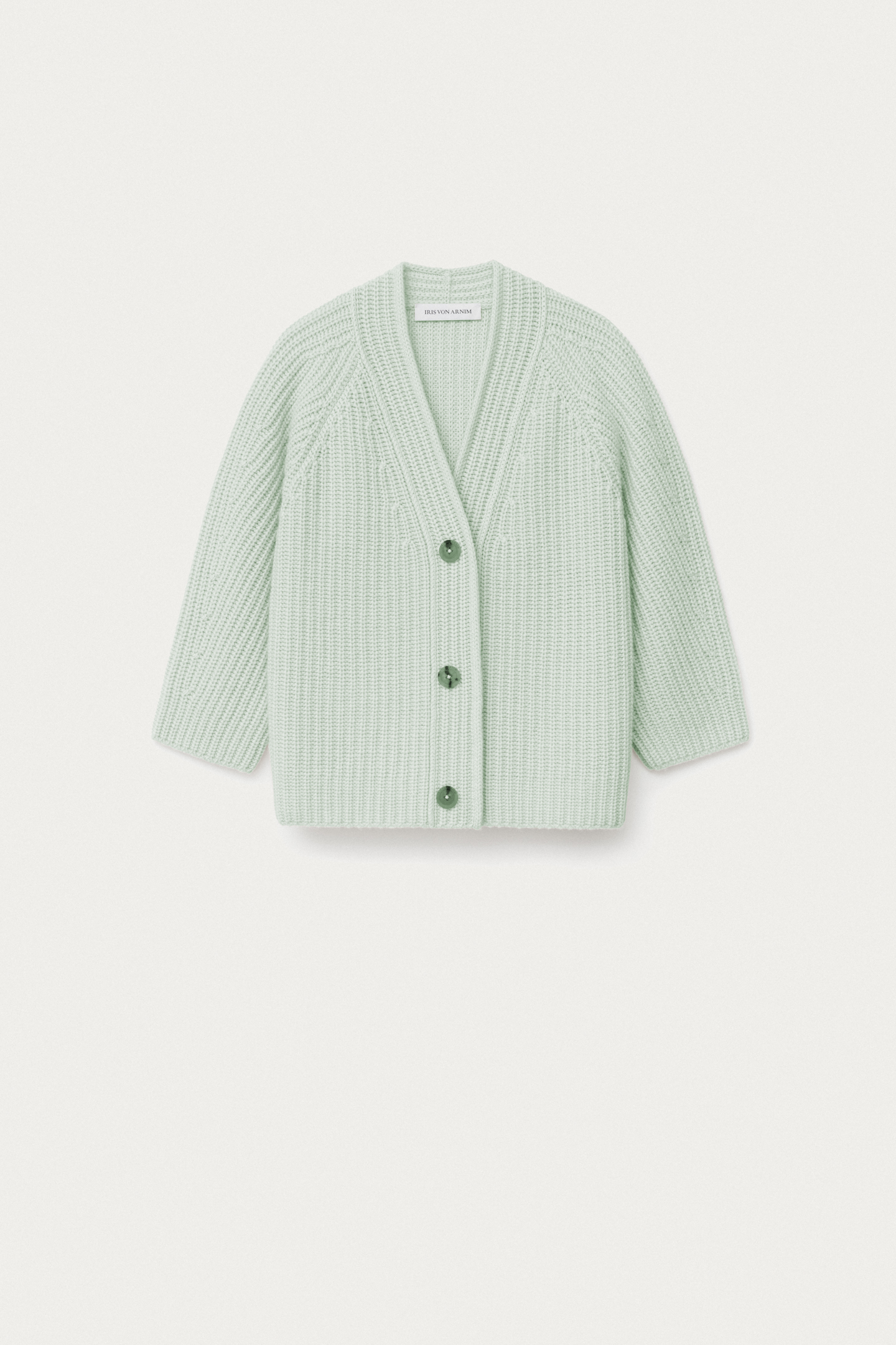 Stonewashed Cashmere Cardigan