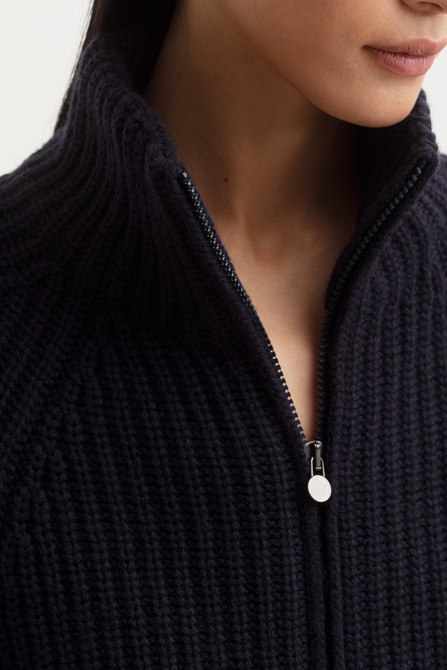 Stonewashed Cashmere Cardigan