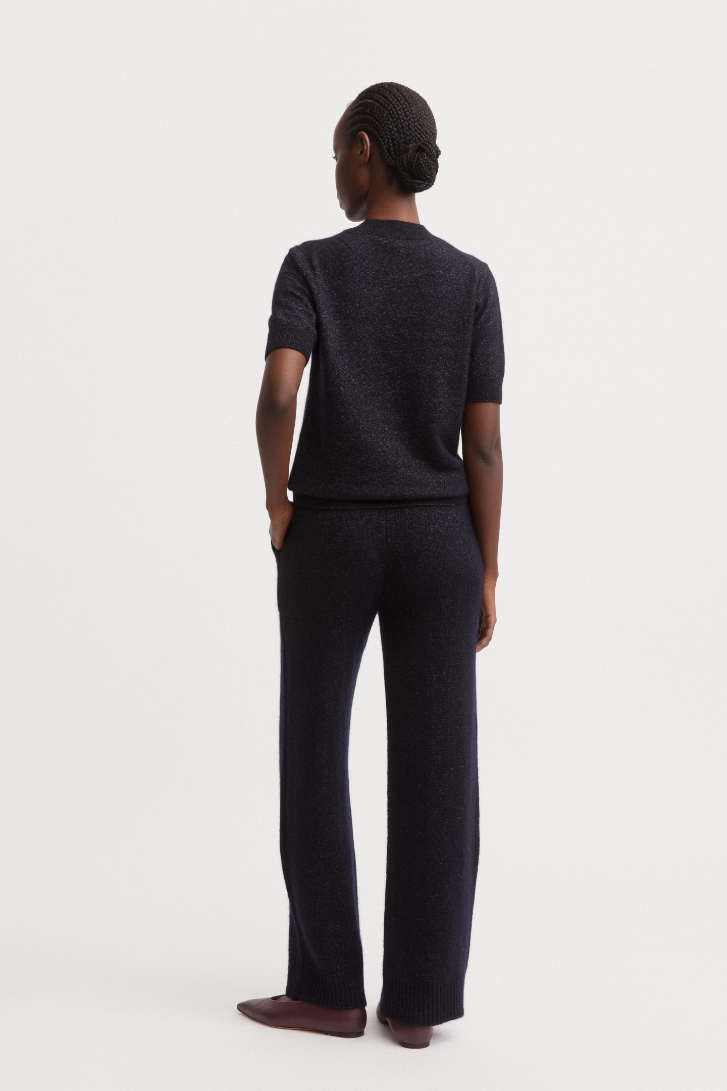 Cashmere-Silk Trousers