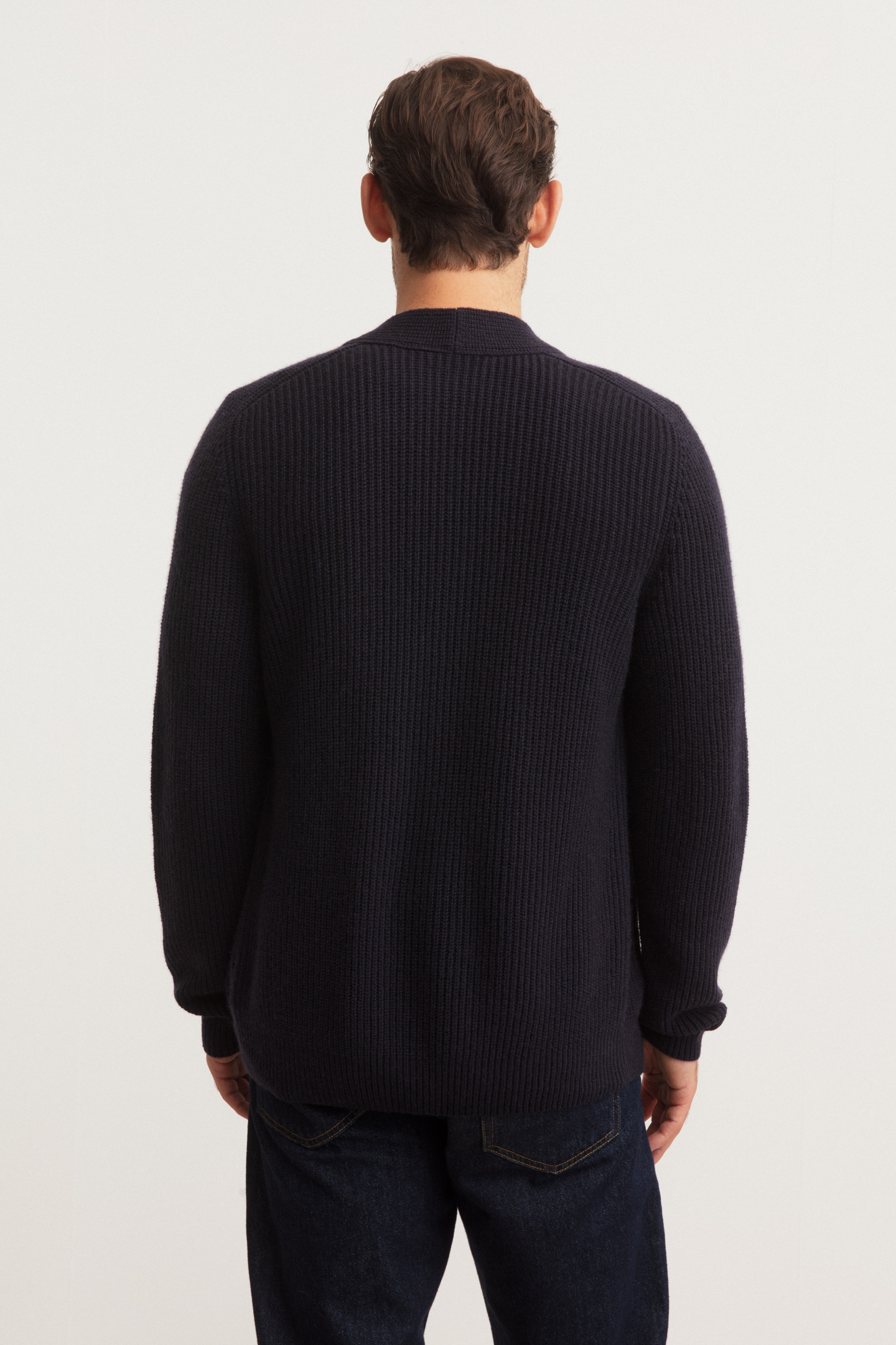 Stonewashed Cashmere Jacke