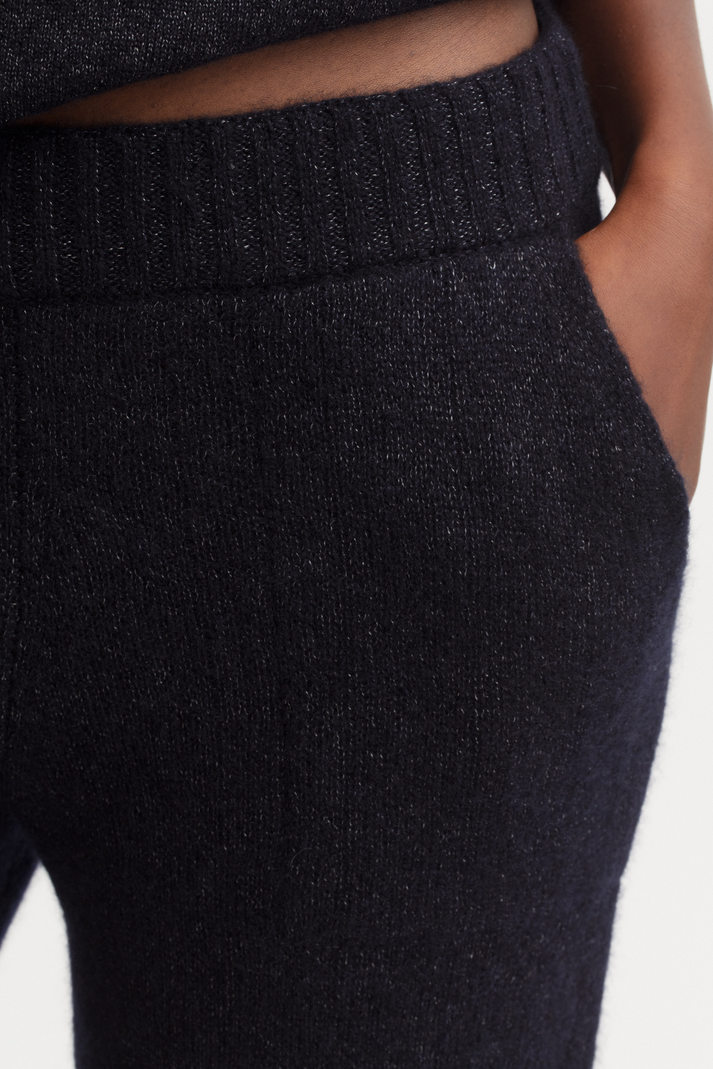 Cashmere-Silk Trousers