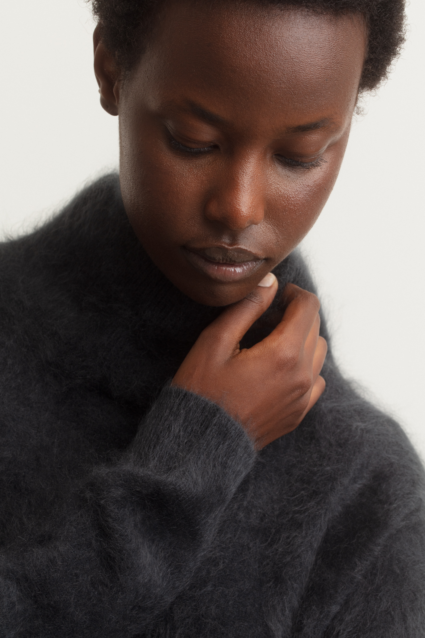 Brushed Cashmere Pullover