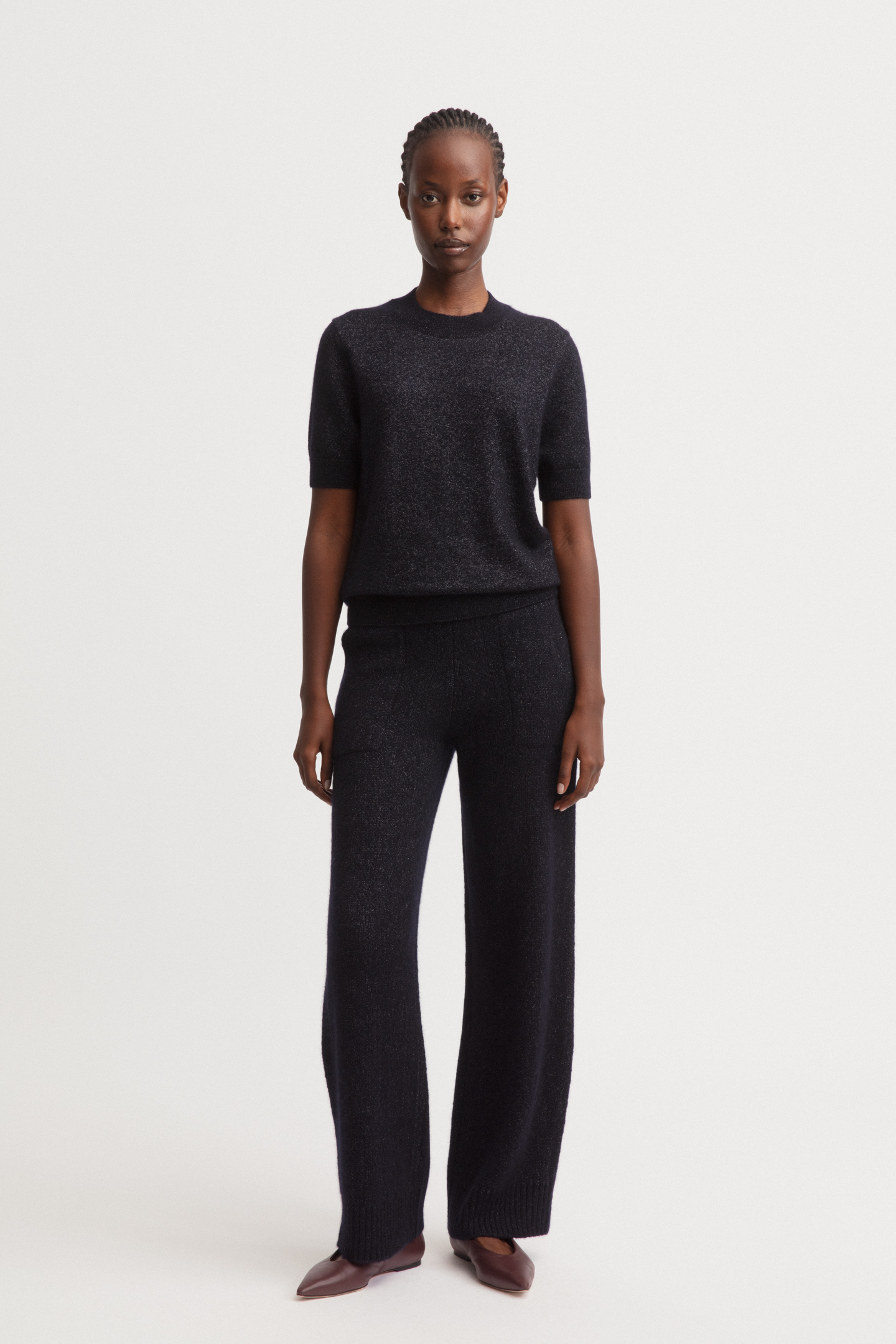 Cashmere-Silk Trousers