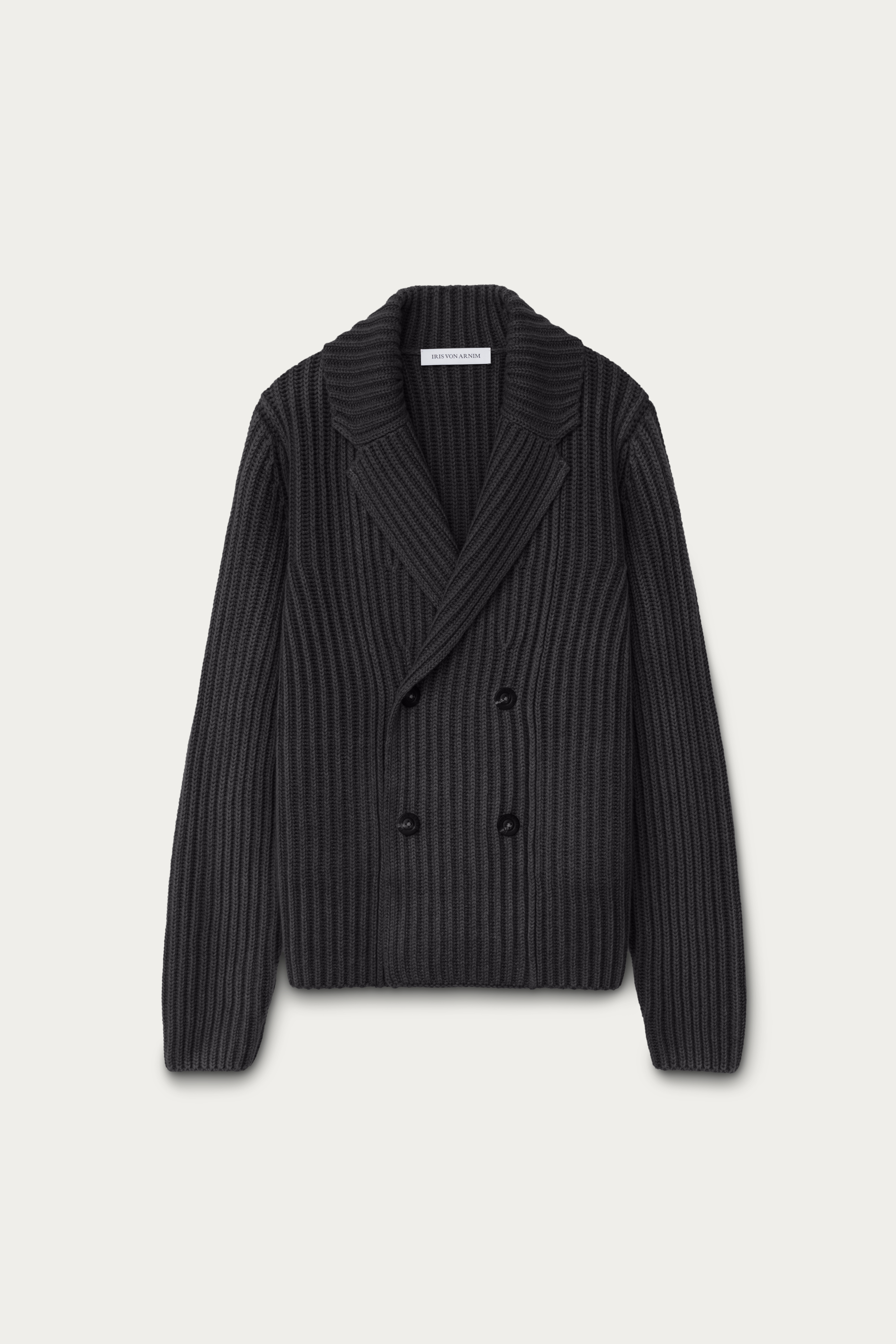 Stonewashed Cashmere Cardigan