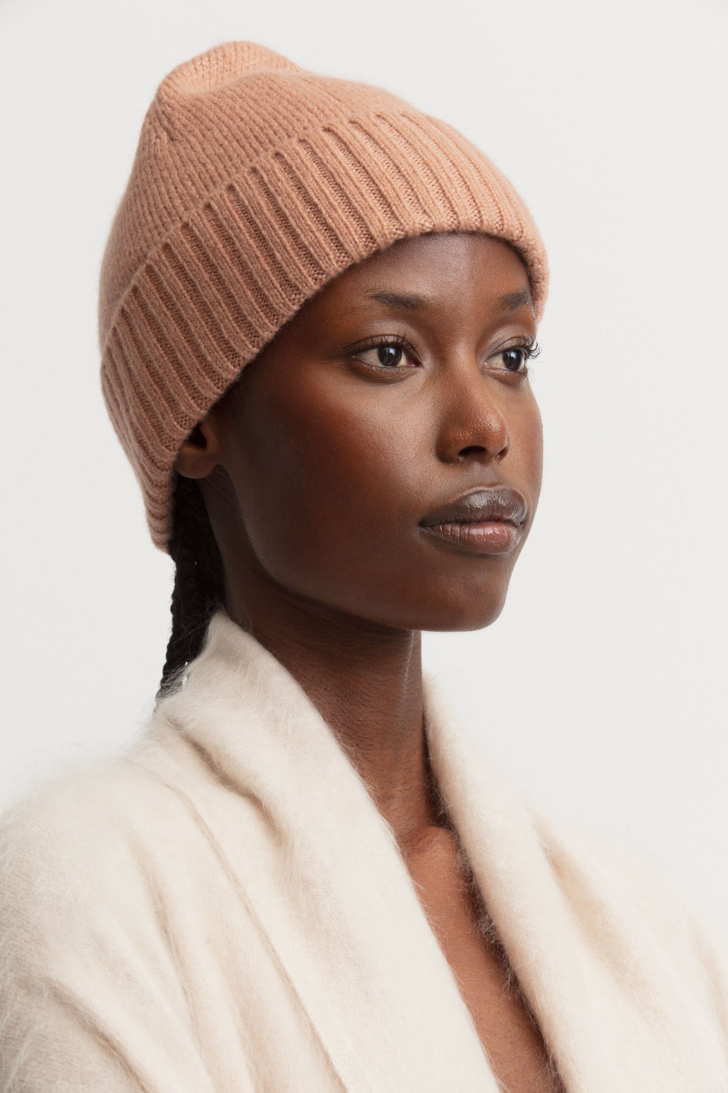 Cashmere-Seide Mütze